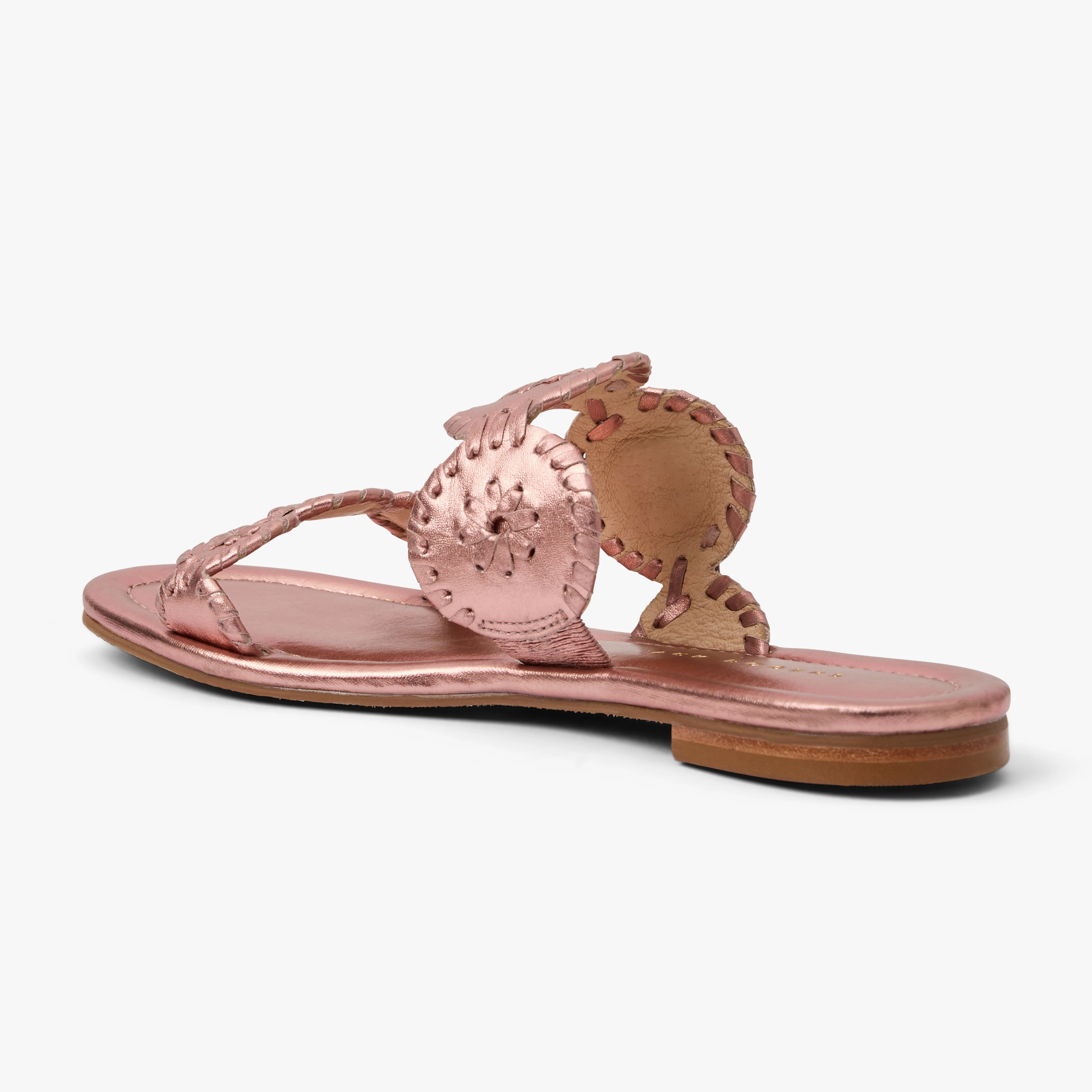 Lauren II Leather Slide Sandal Dry Fit