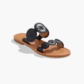 Style Match Lauren II Leather Slide Sandal