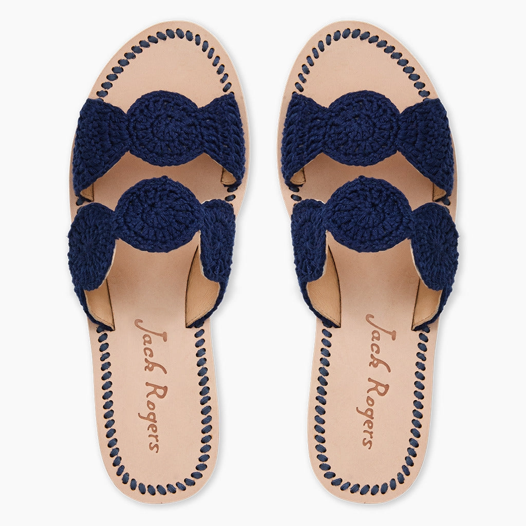 Walking-Friendly Shoes Street Walk Laurin Crochet Flat Sandal