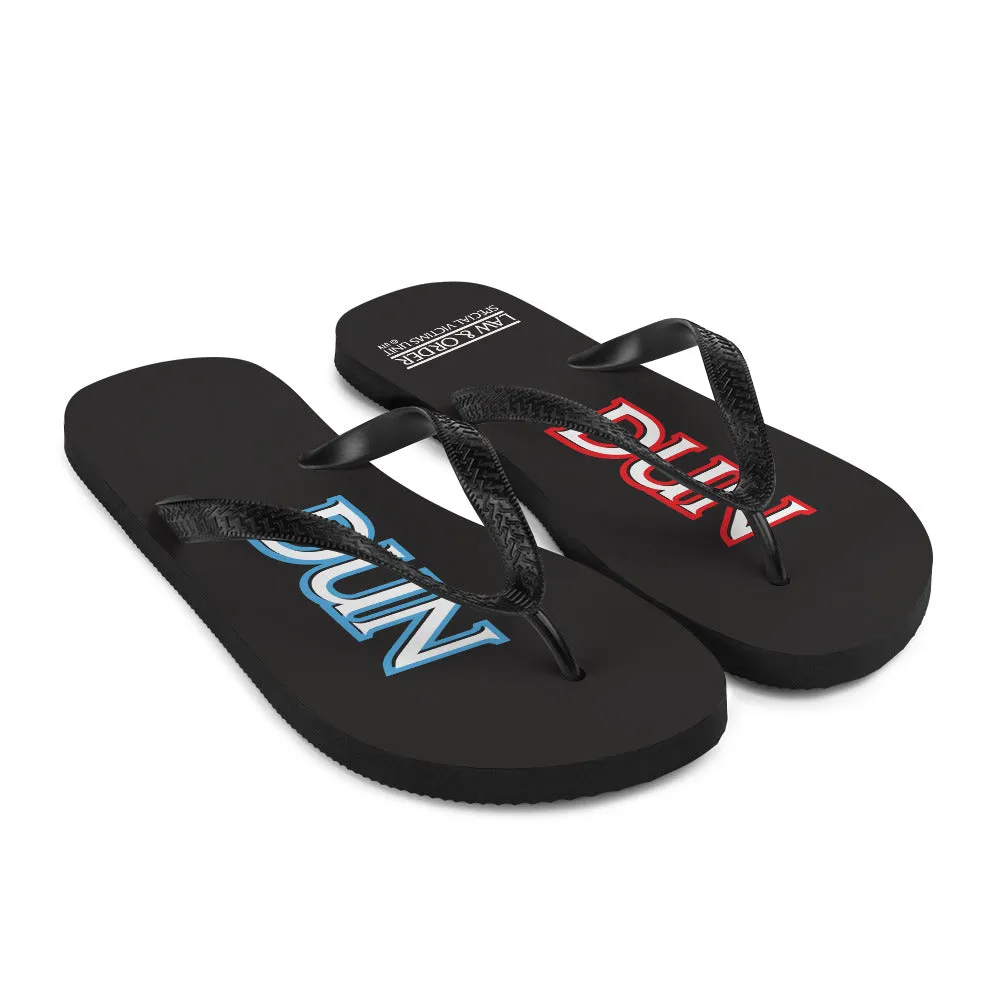 Law & Order: SVU Dun Dun Flip Flops