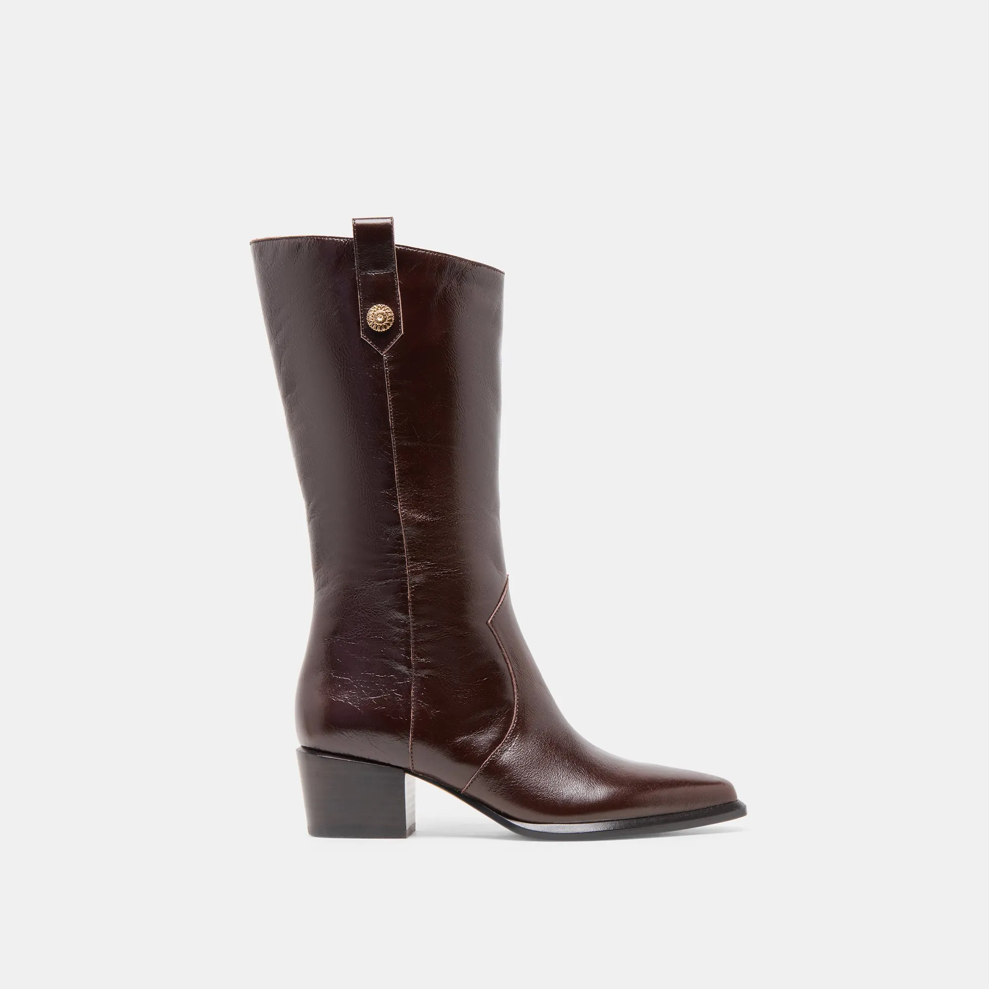 VERN BOOTS CHOCOLATE LEATHER Urban Edge Oil-Resistant