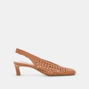 Soft Finish FAWNE HEELS SADDLE WOVEN STELLA