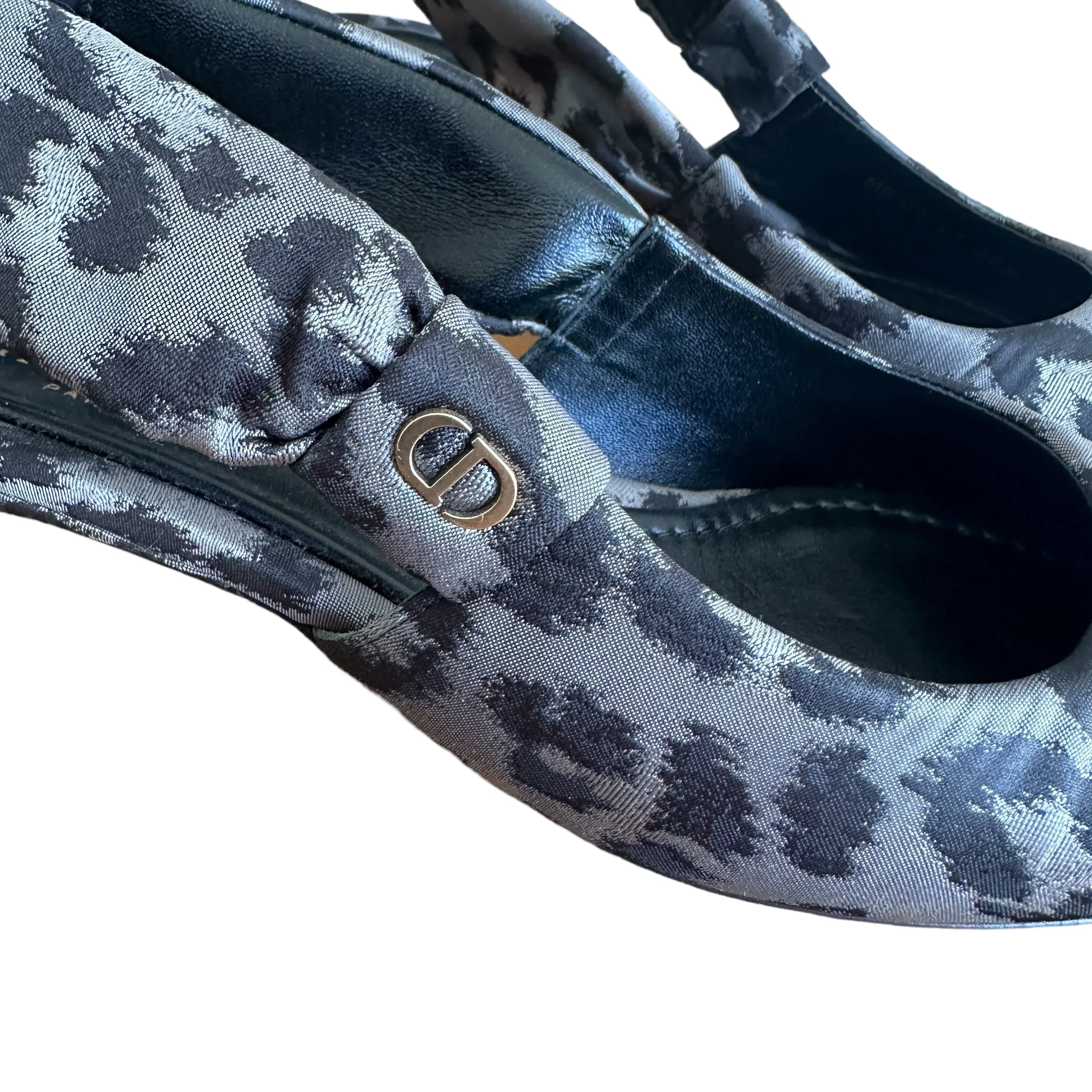 Leopard Slingback Shoes - 8.5