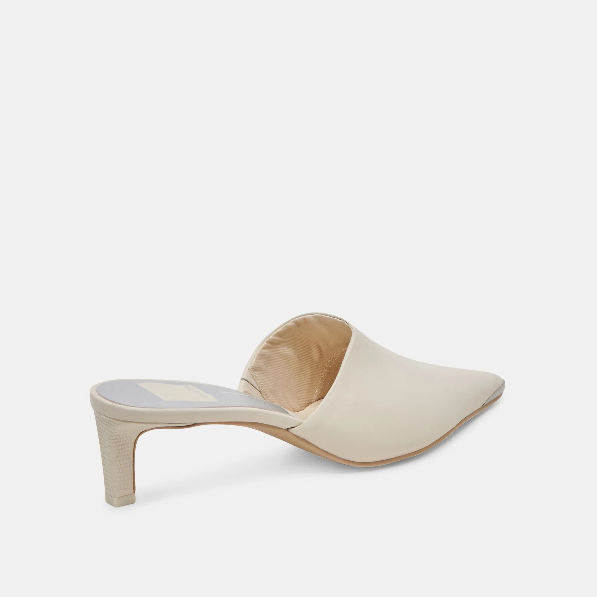 Must Pick LEXY HEELS IVORY LEATHER