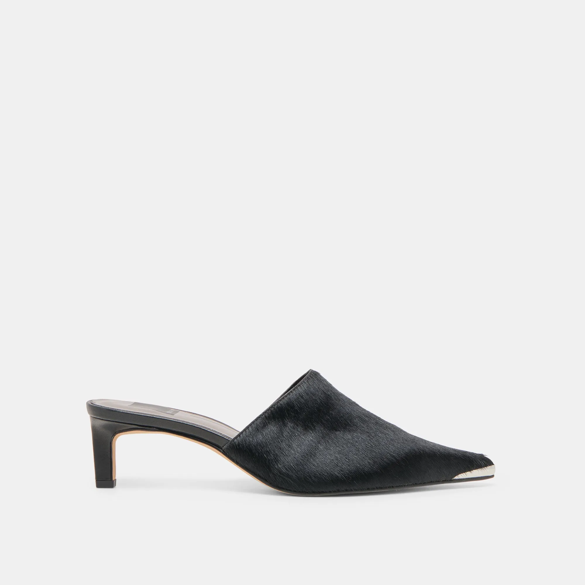 Retro Glam All-day Comfort LEXY HEELS NERO CALF HAIR