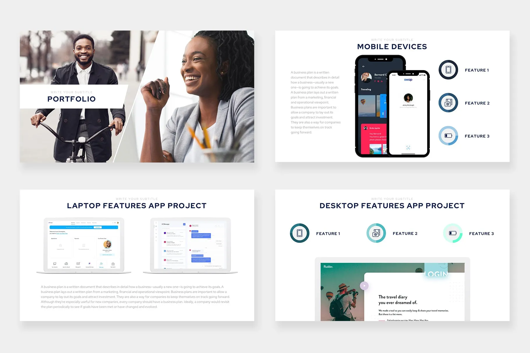 Lilac Google Slides Template