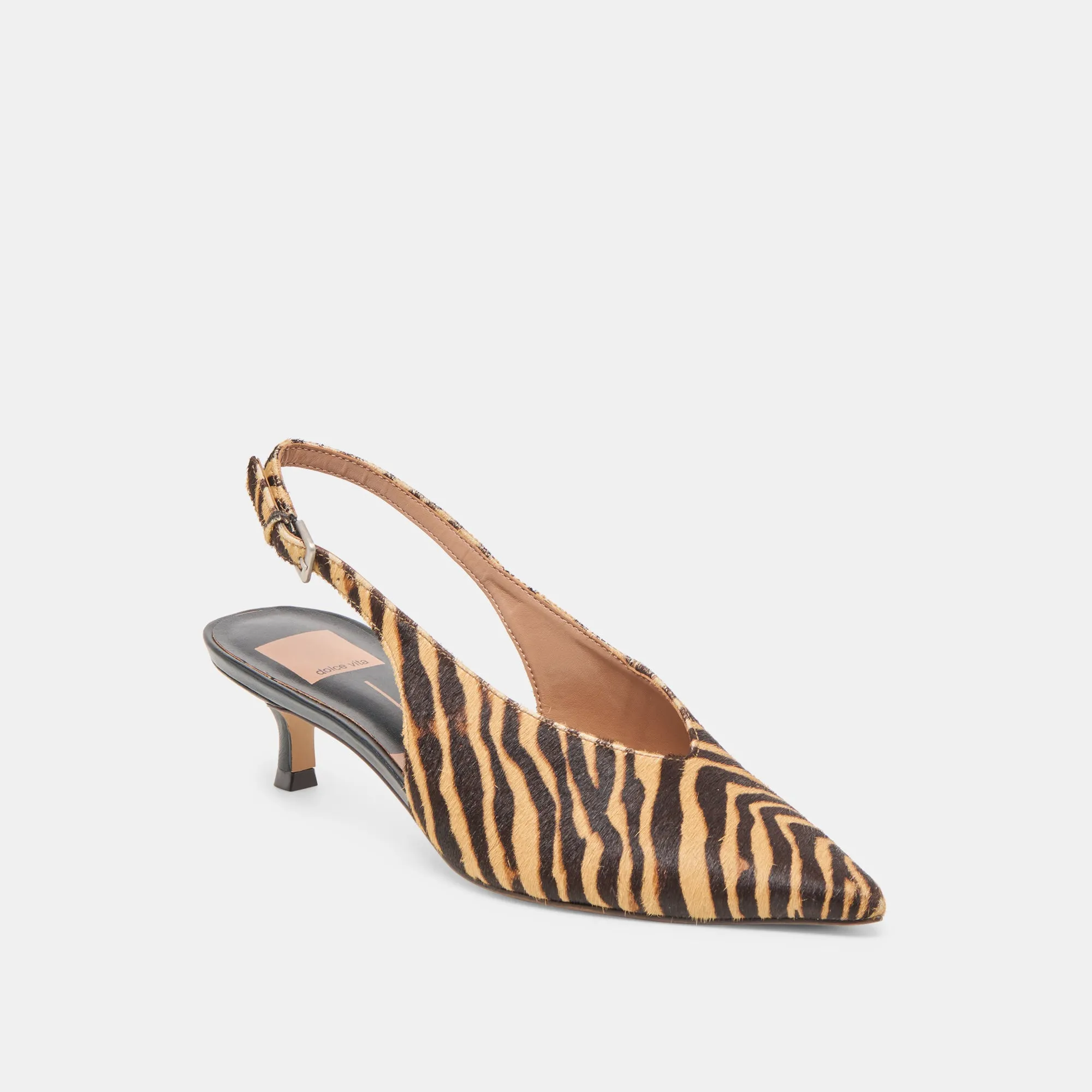 Water Safe ALENNA HEELS TIGER CALF HAIR