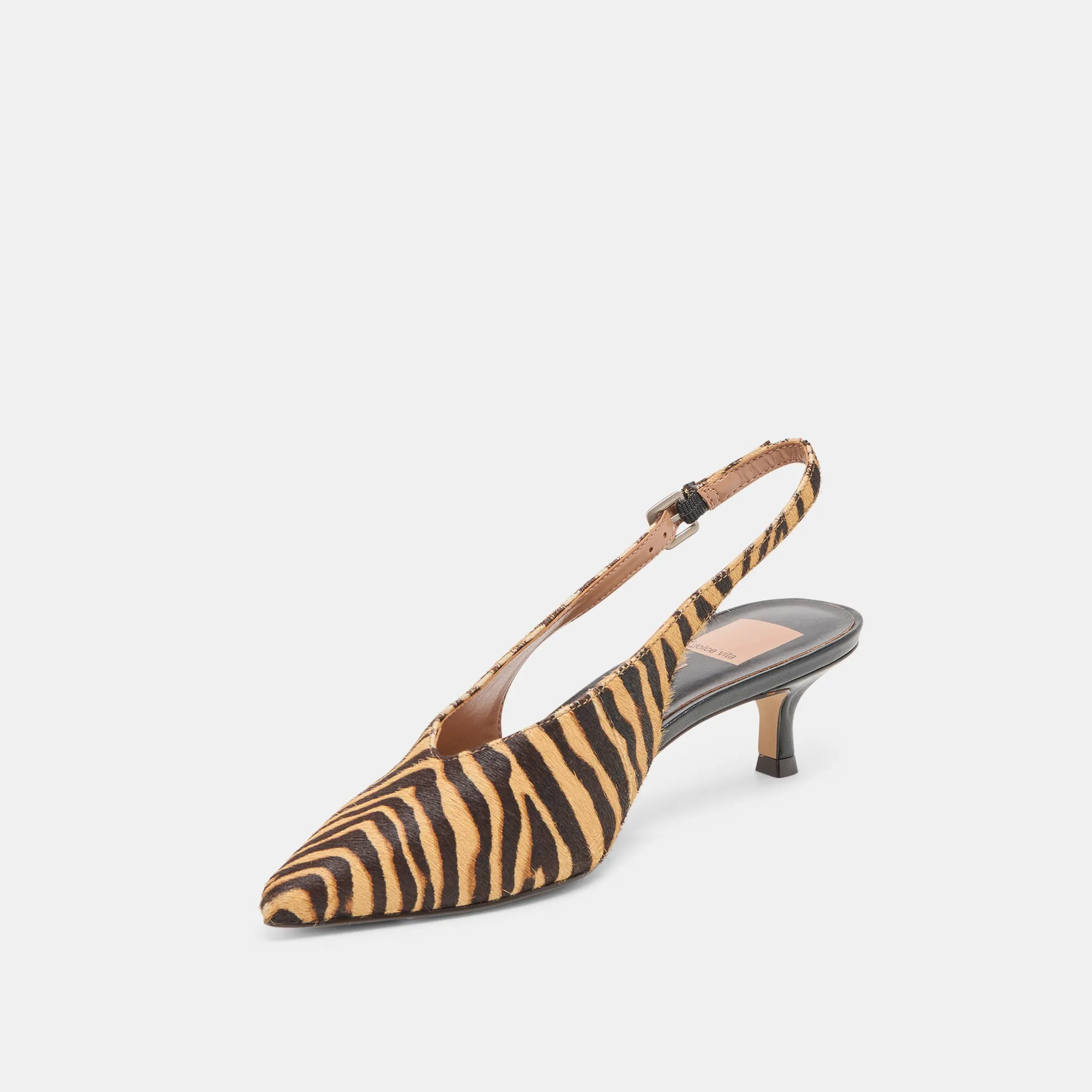 ALENNA HEELS TIGER CALF HAIR Casual Heels