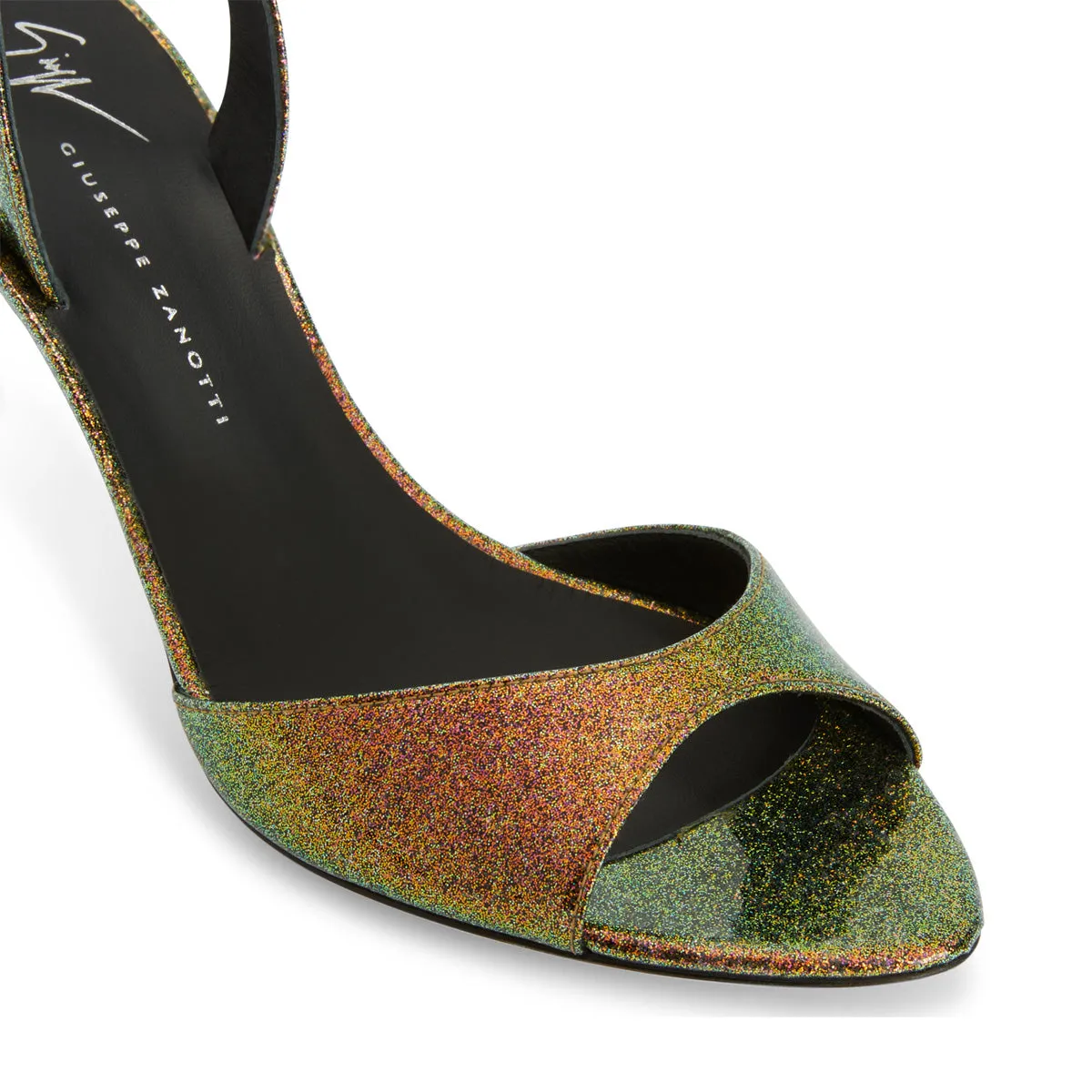 Lilibeth Multi Glitter Slingbacks