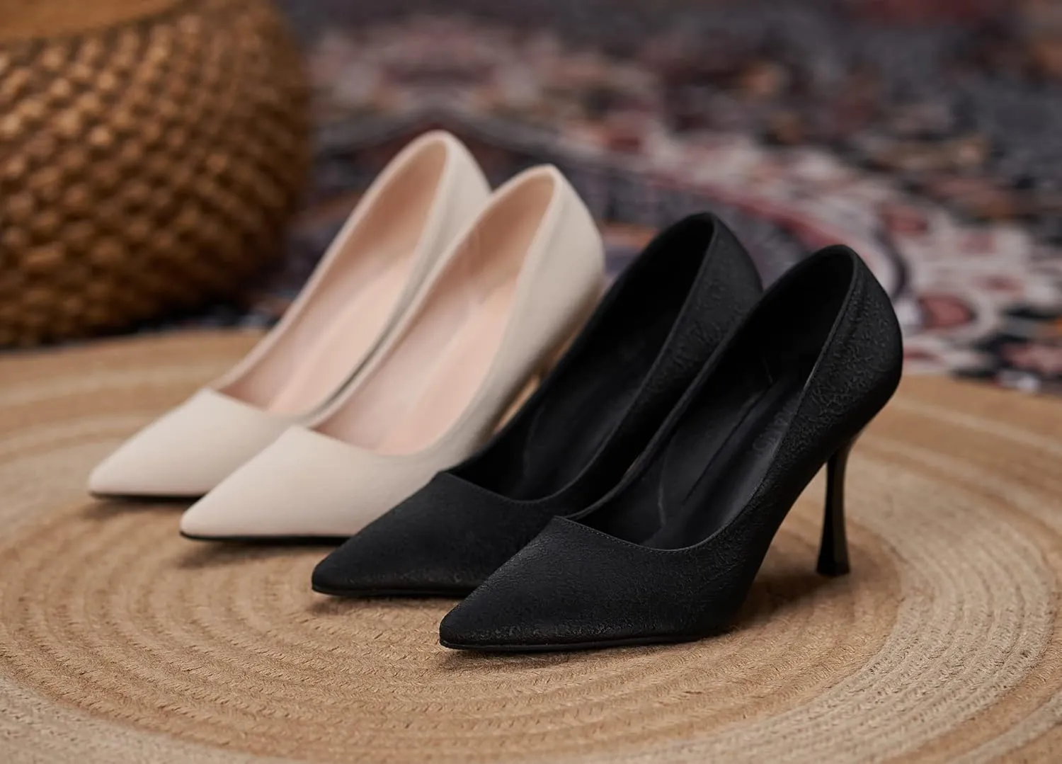 LizFoYa Women Pointed Toe Sexy High Heels Evening Bridal Stiletto Wedding Pump Shoes Slip On High Heels