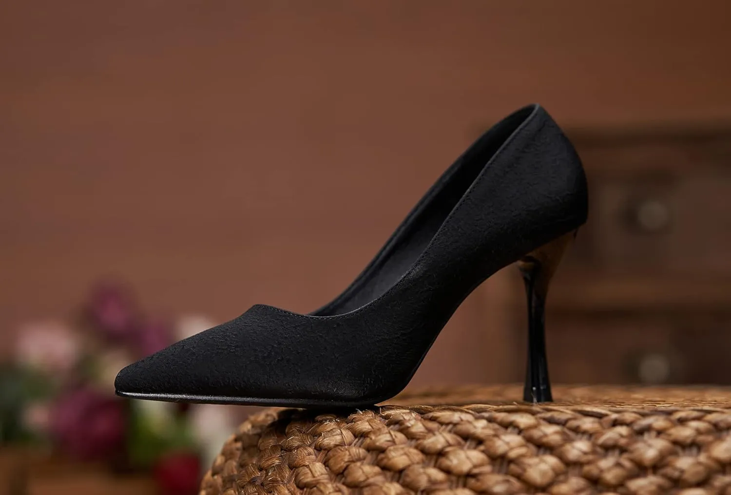 LizFoYa Women Pointed Toe Sexy High Heels Evening Bridal Stiletto Wedding Pump Shoes Slip On High Heels