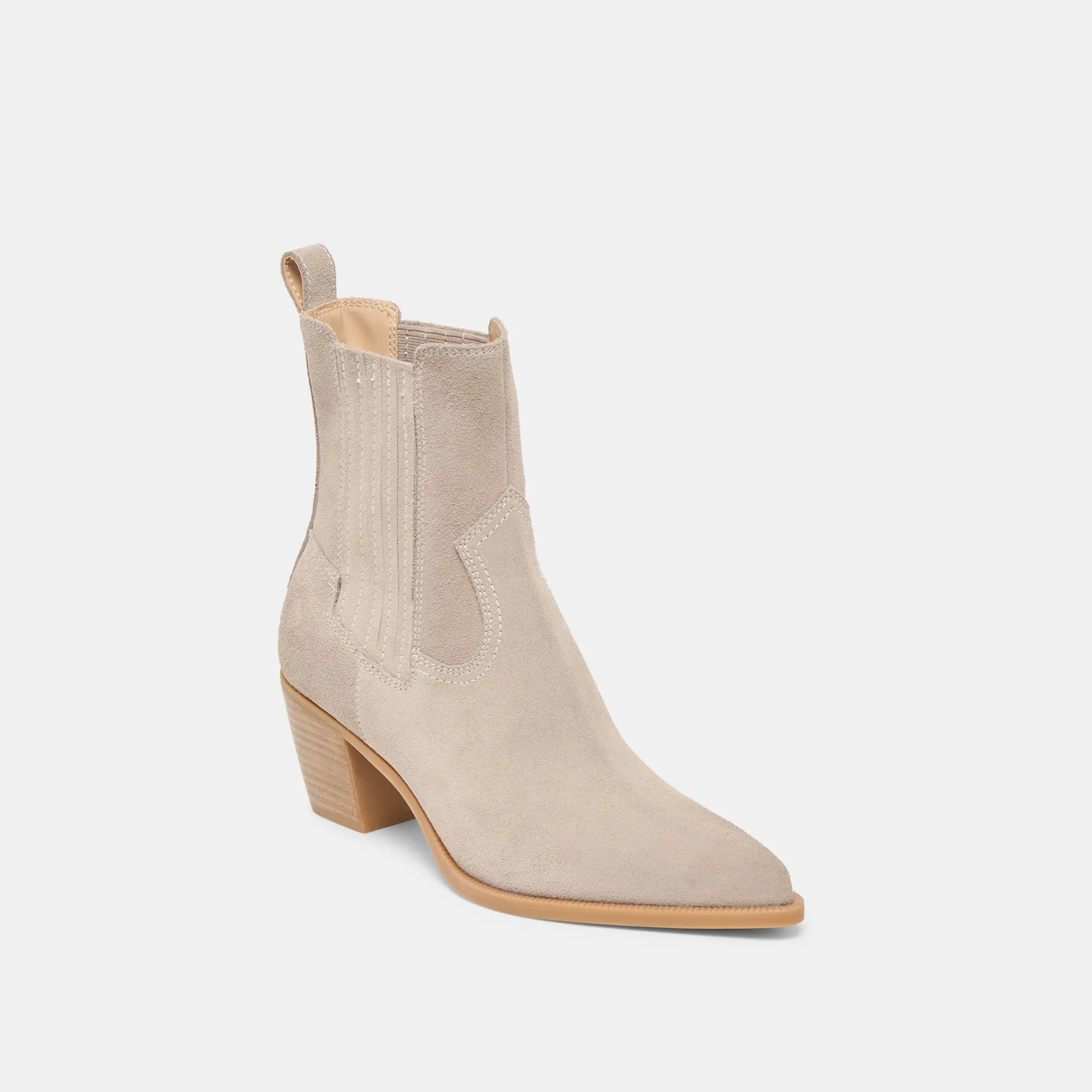 SLIM BOOTIES TAUPE SUEDE Kid Fun