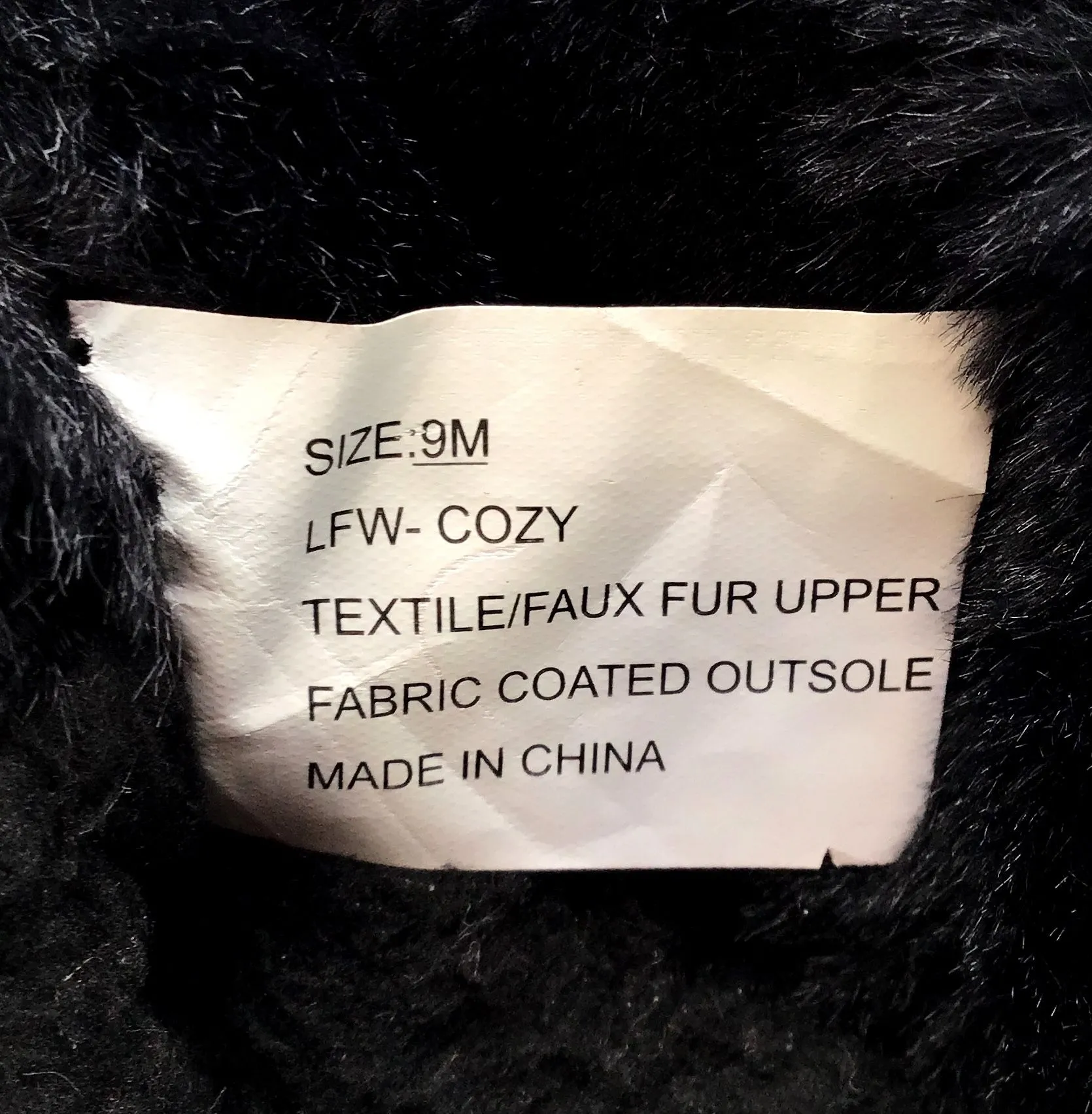 London Fog Women's LFW-COZY Black Ankle Snow Boots - Size 9M