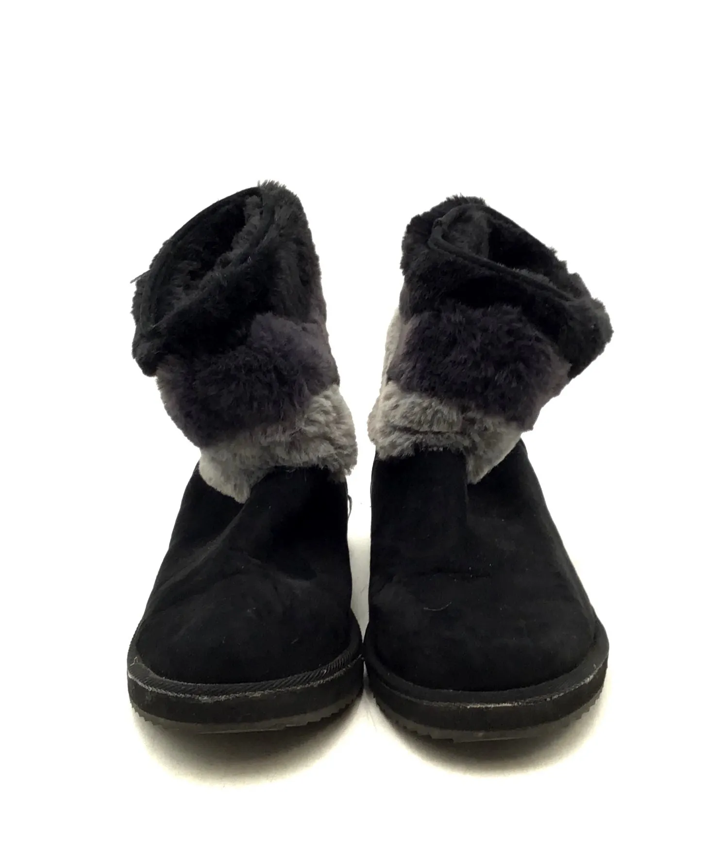 London Fog Women's LFW-COZY Black Ankle Snow Boots - Size 9M