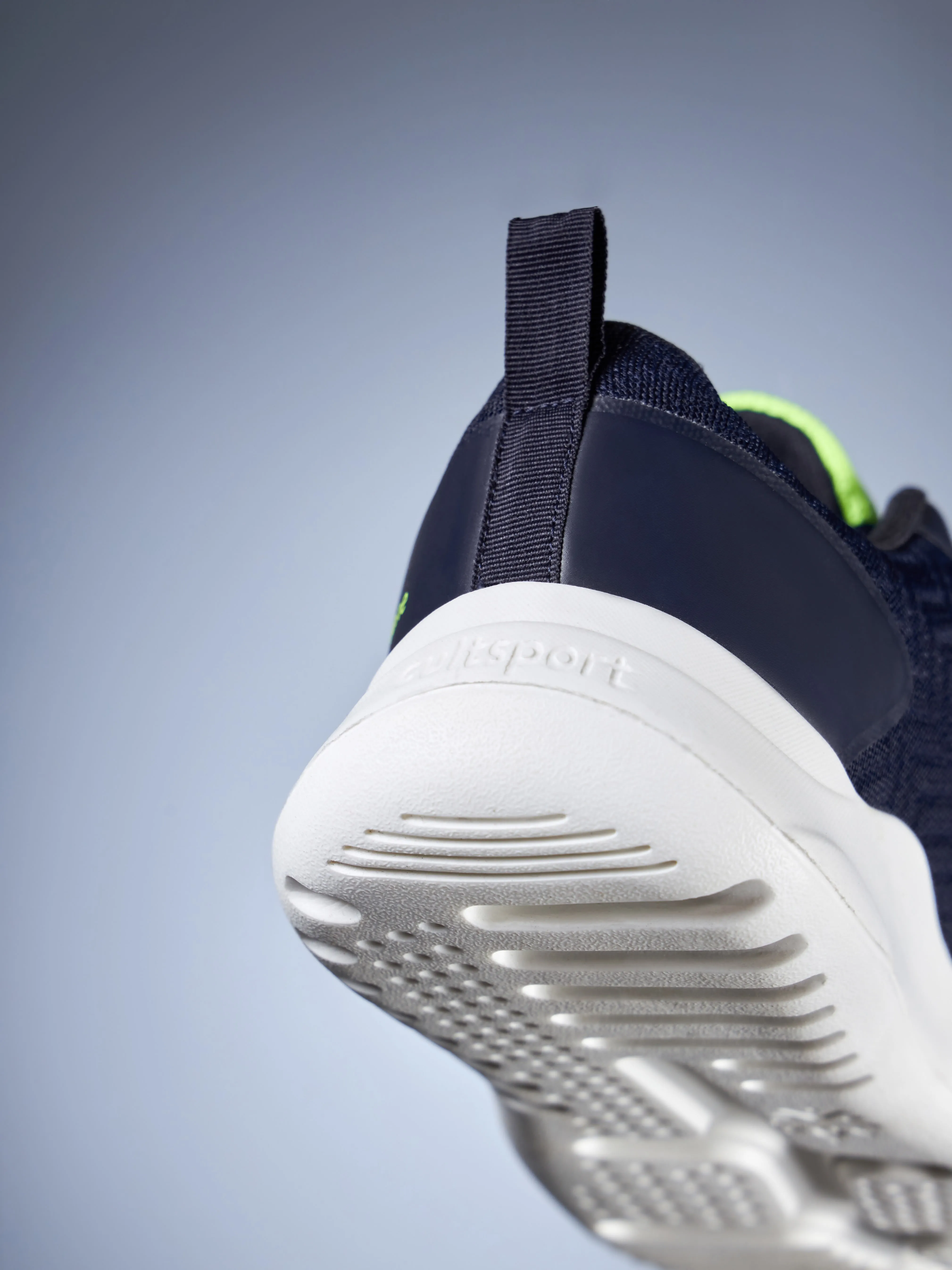 Lope Men Running Shoes - Navy/Lime Green