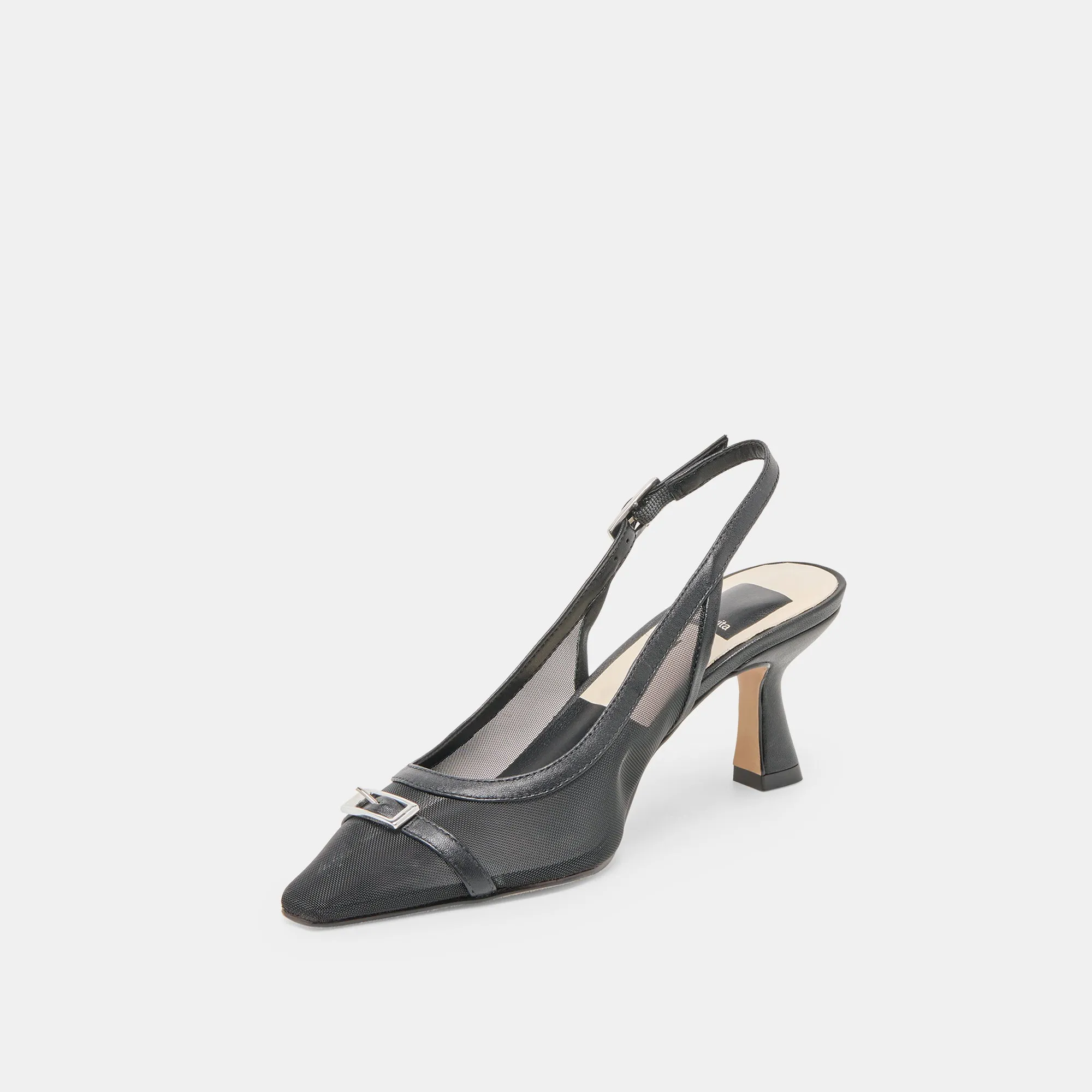 LORINE HEELS ONYX MESH Classic Black