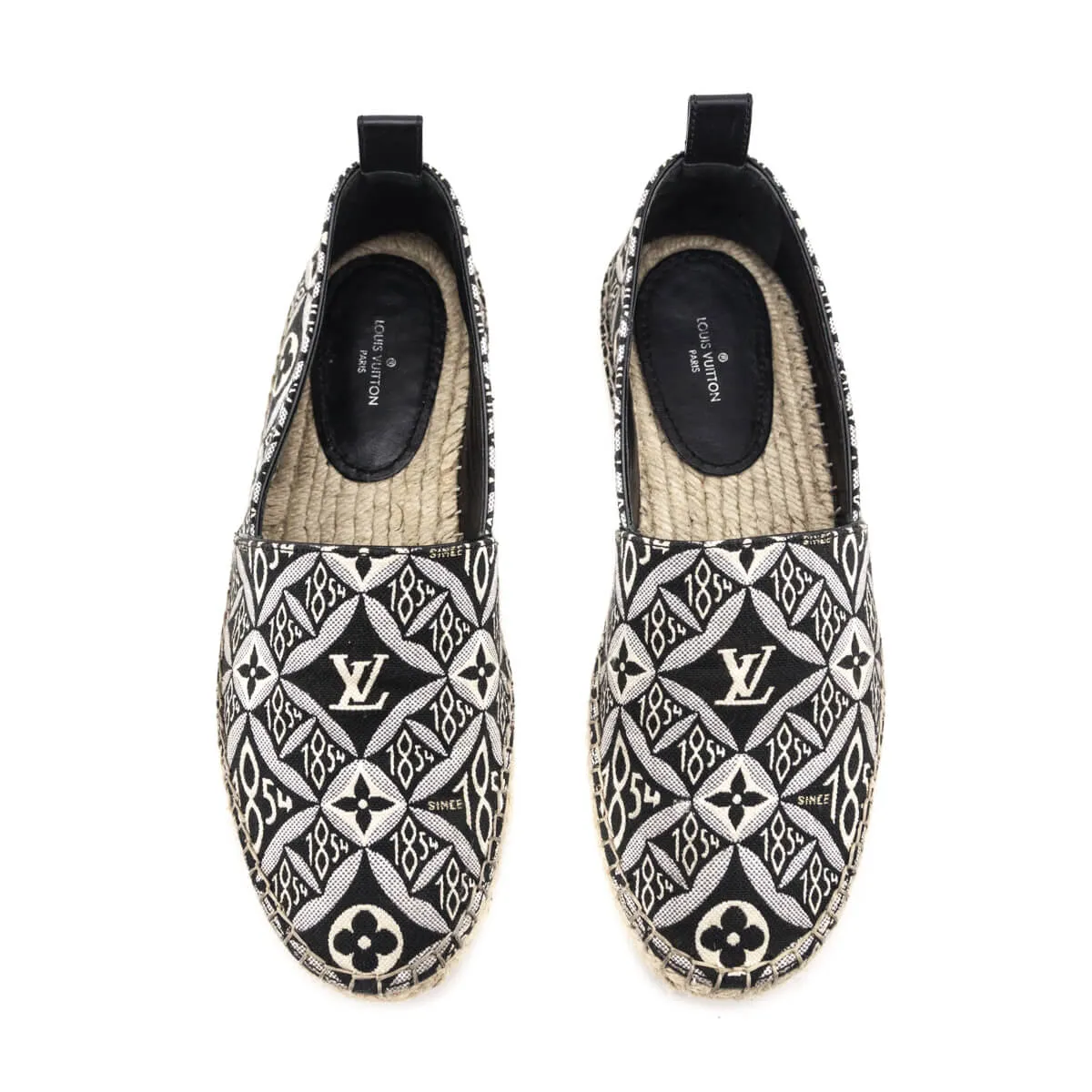 Louis Vuitton Blue Since 1854 Canvas Espadrilles Size US 8 | EU 38