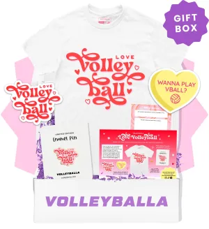 Love Volleyball - Valentine's Day Volleyball Gift Box