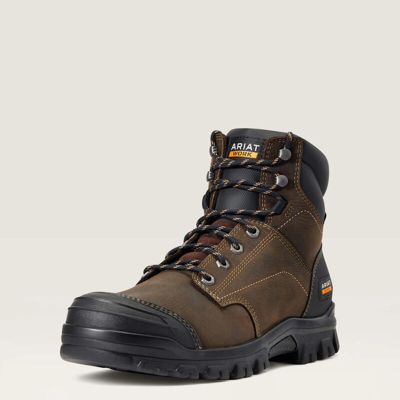 Treadfast 6" Waterproof Work Boot - Soft Toe Protective Toe Cap