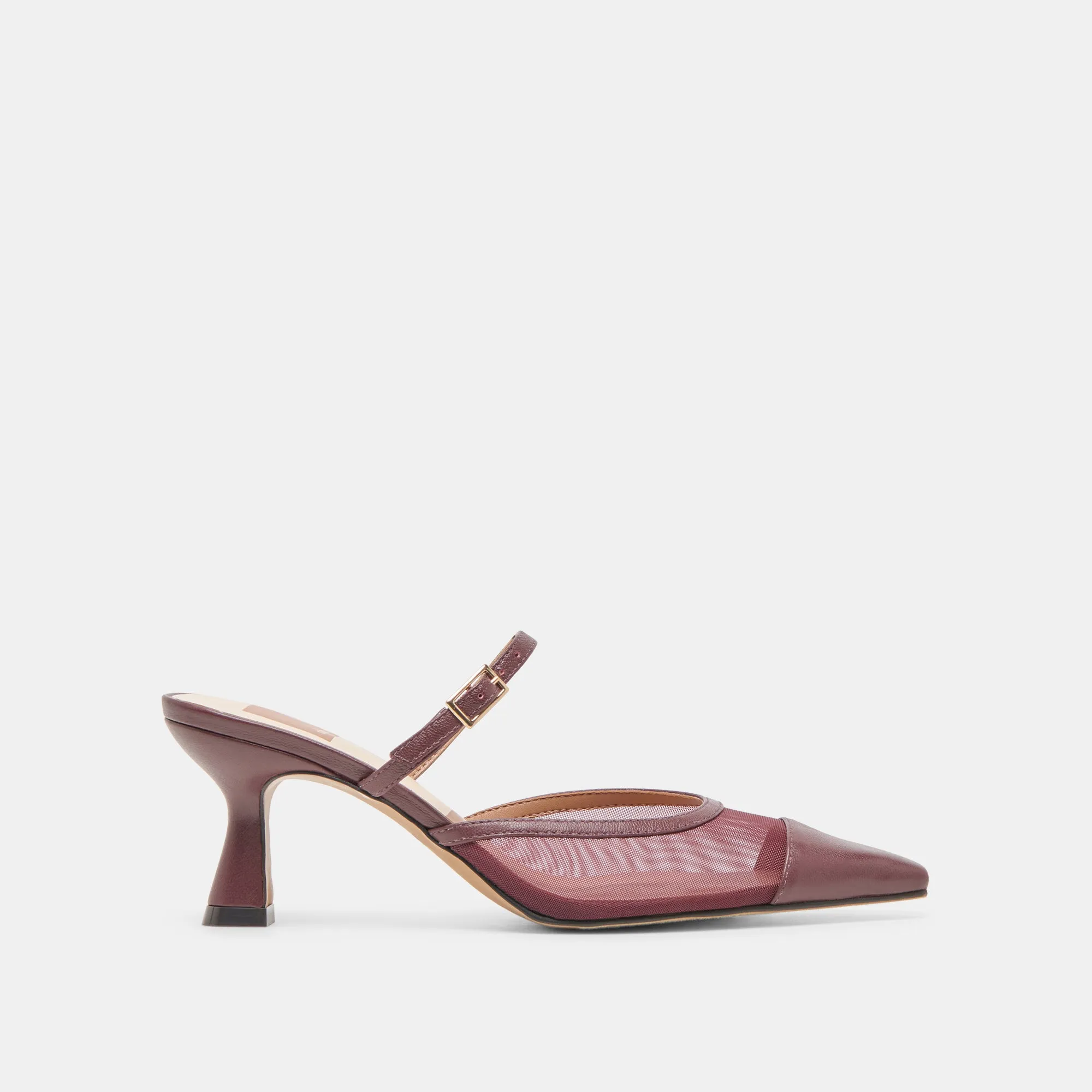 Event Proof LOYD HEELS BURGUNDY MESH