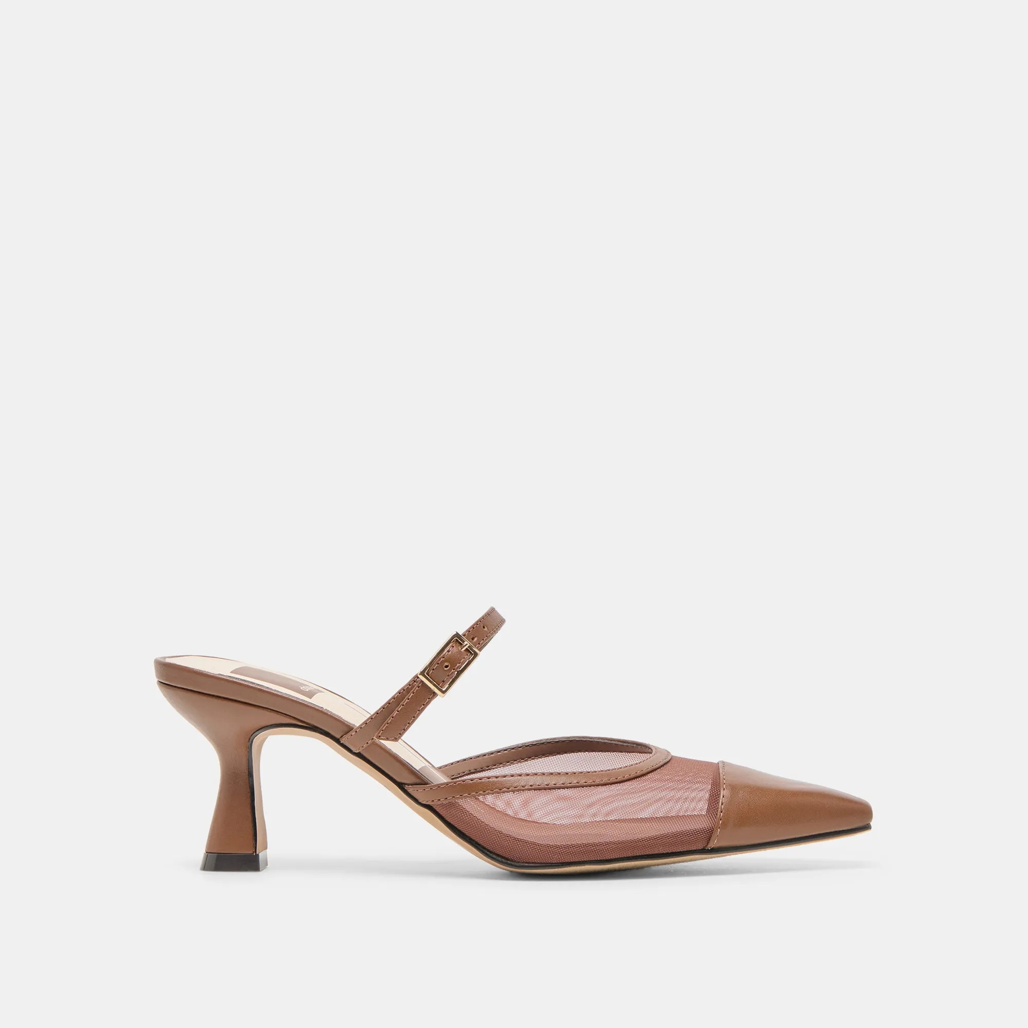 LOYD HEELS ESPRESSO MESH Retro Glam Polished Look