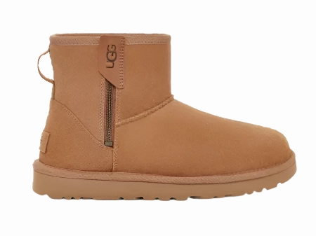 smoothest Eco Friendly Sole UGG CLASSIC MINI BAILEY ZIP WOMEN'S