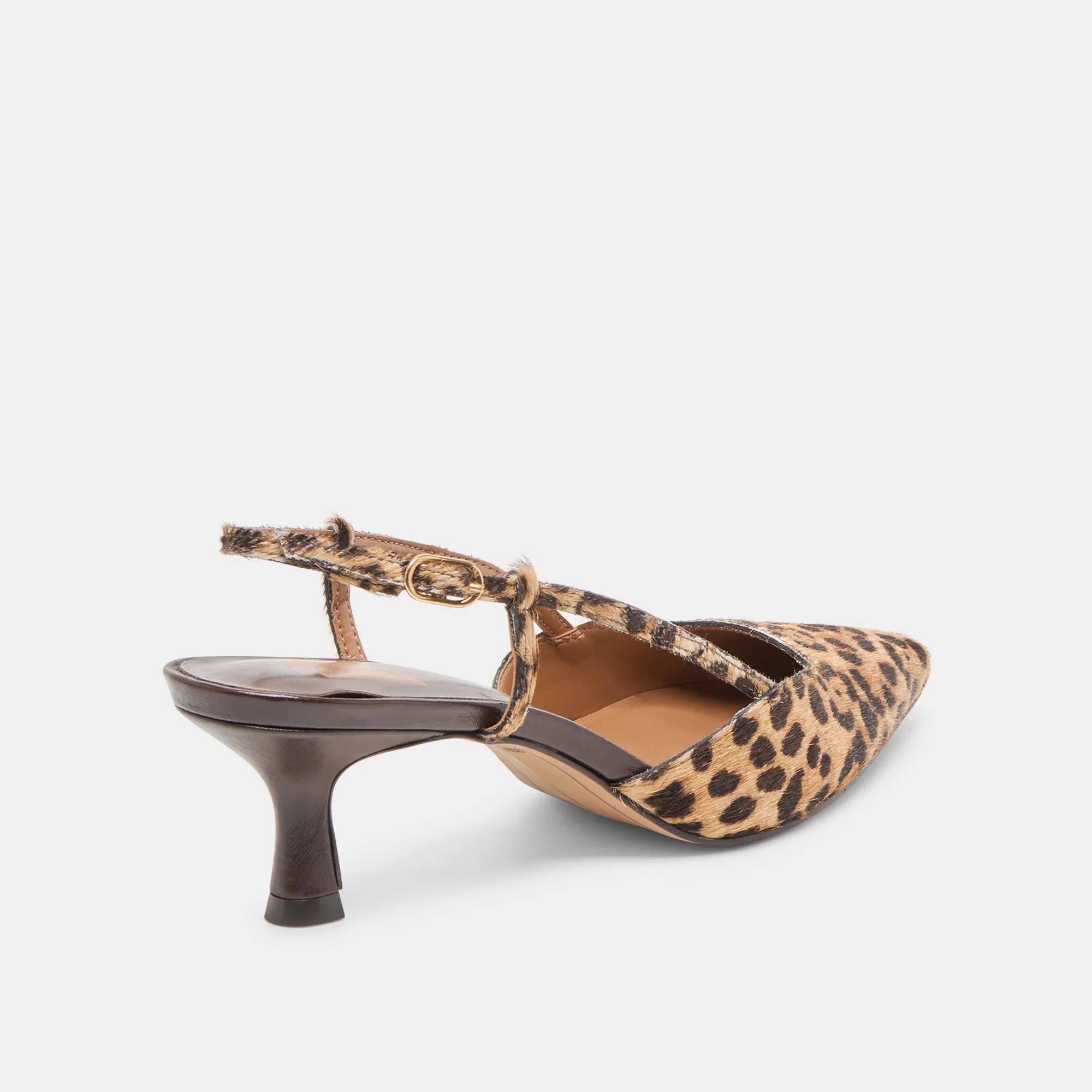 Flexible Flawless Look ODELA HEELS DK LEOPARD CALF HAIR