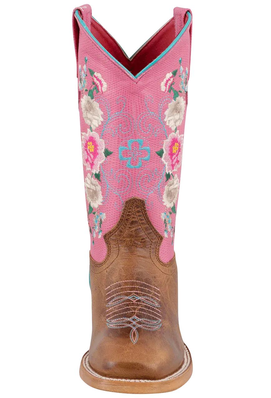 Macie Bean Rose Lizard Print Boots