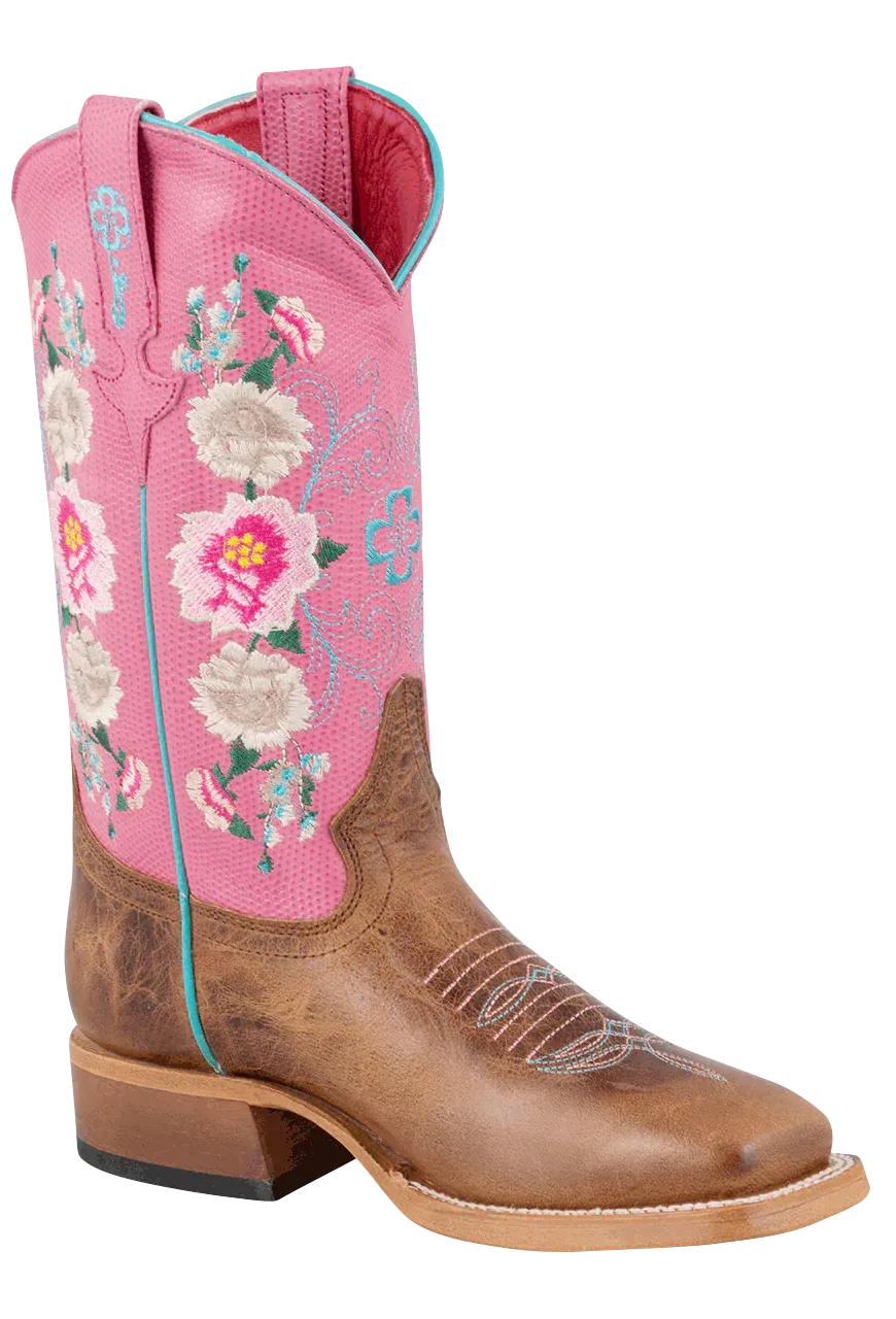 Macie Bean Rose Lizard Print Boots