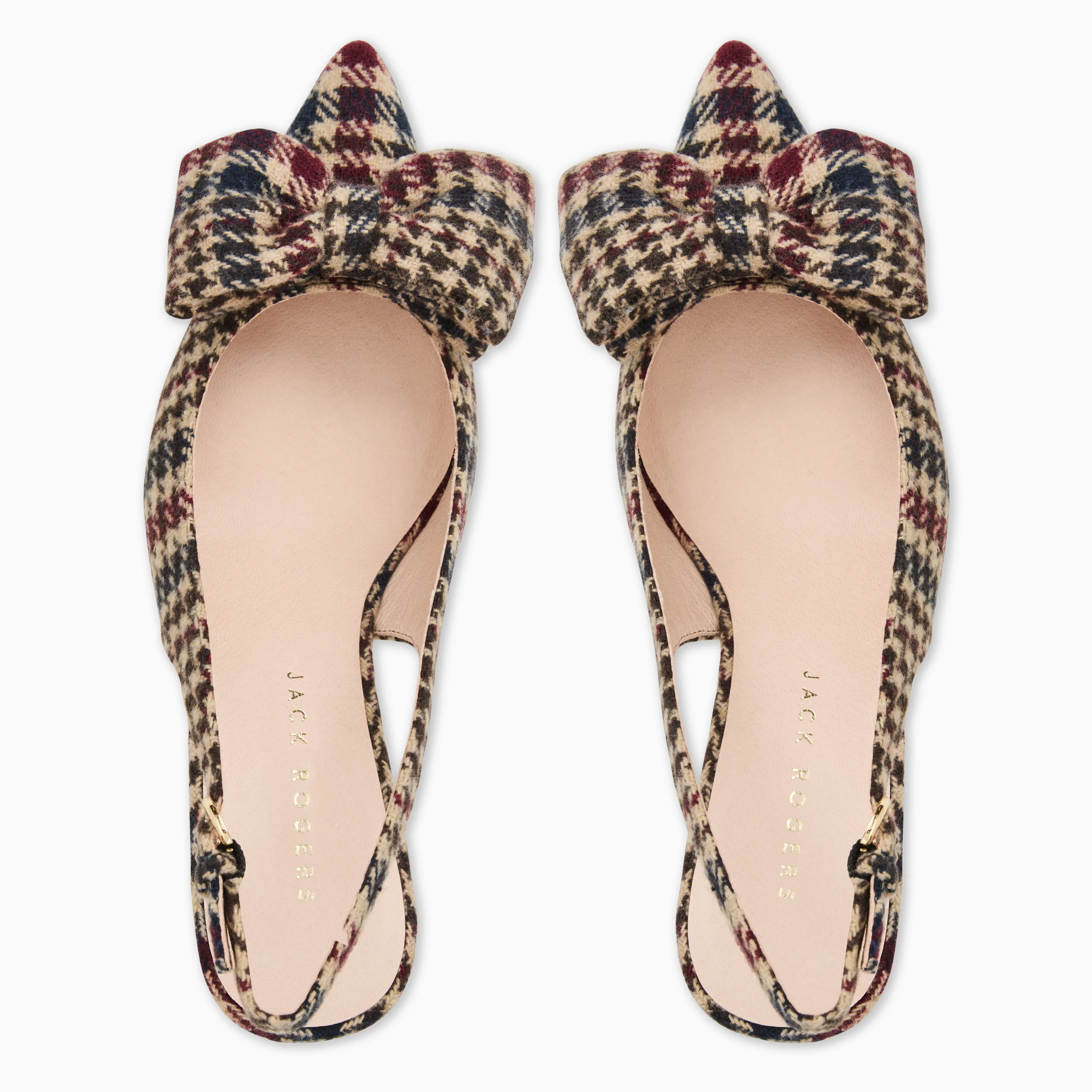 Maclean Fabric Bow Slingback Heel Paris Vibe Brunch Spark