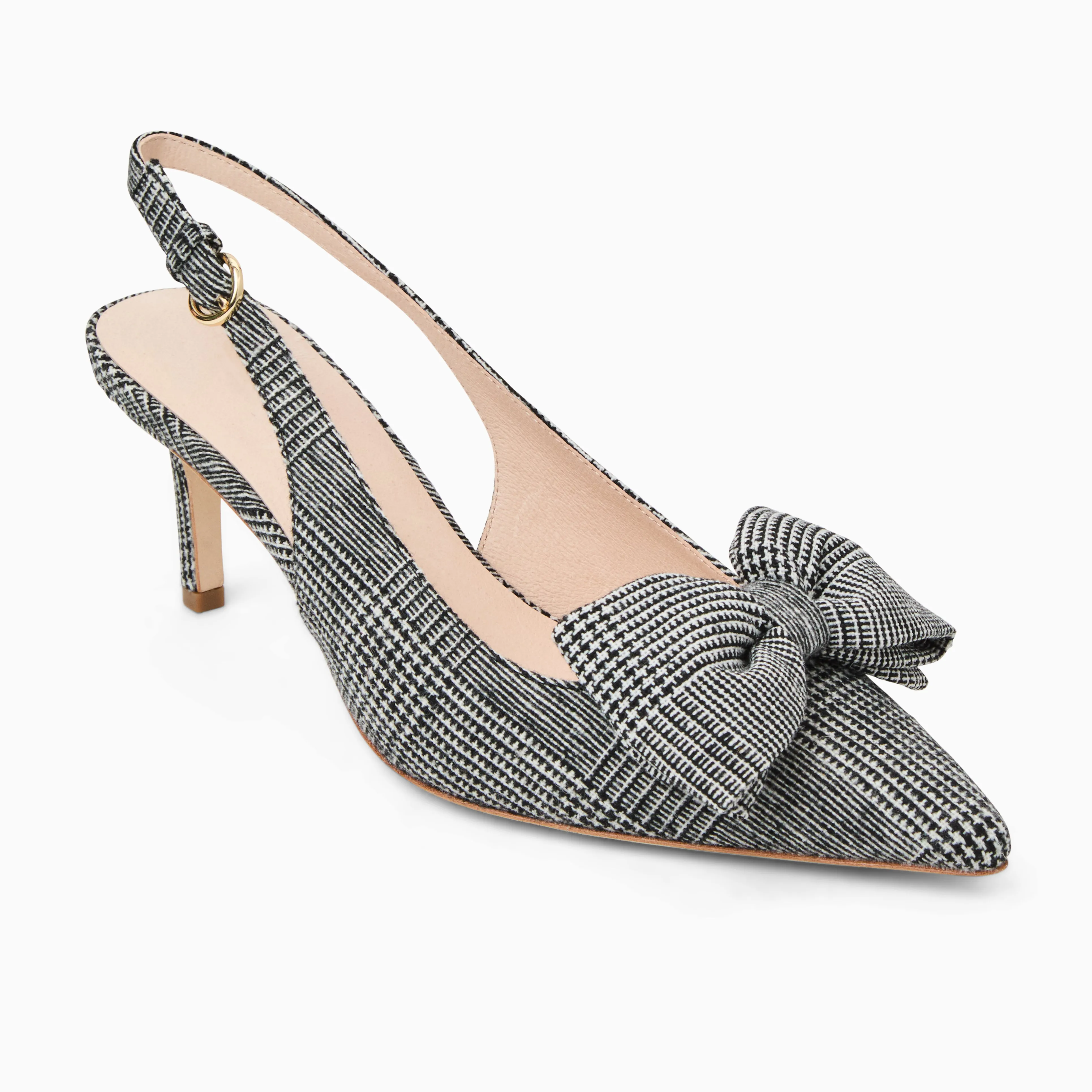 Party Ready Maclean Fabric Bow Slingback Heel