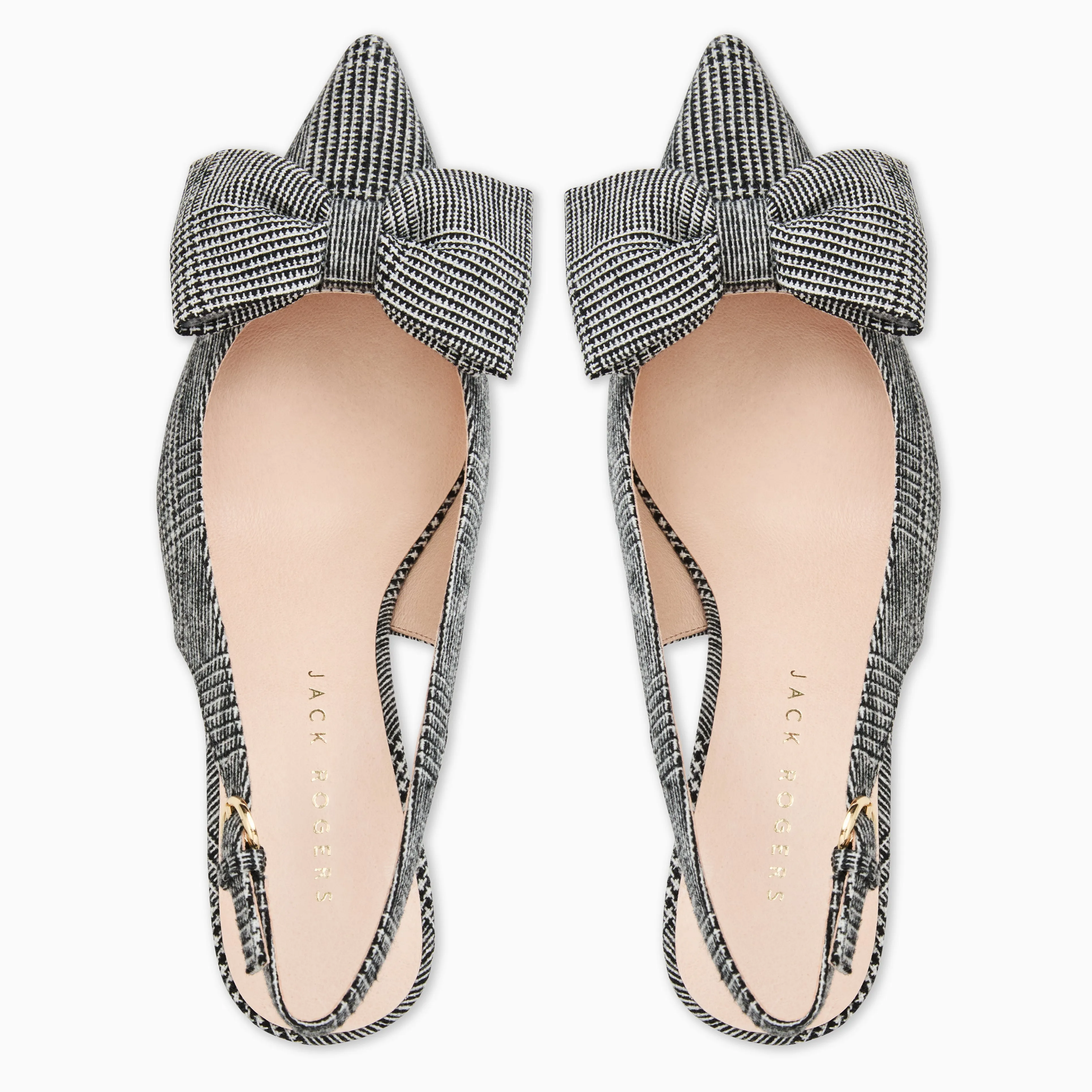 Sleek Dress Shoes Everyday Comfort Maclean Fabric Bow Slingback Heel