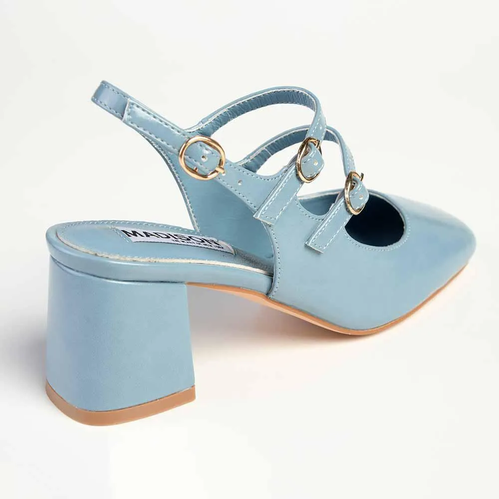 Madison Ivanna Block Heel - Blue