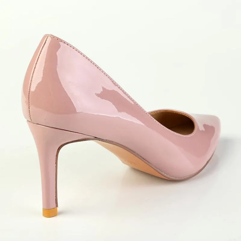 Madison Lucy Penny Court Heels - Misty Rose