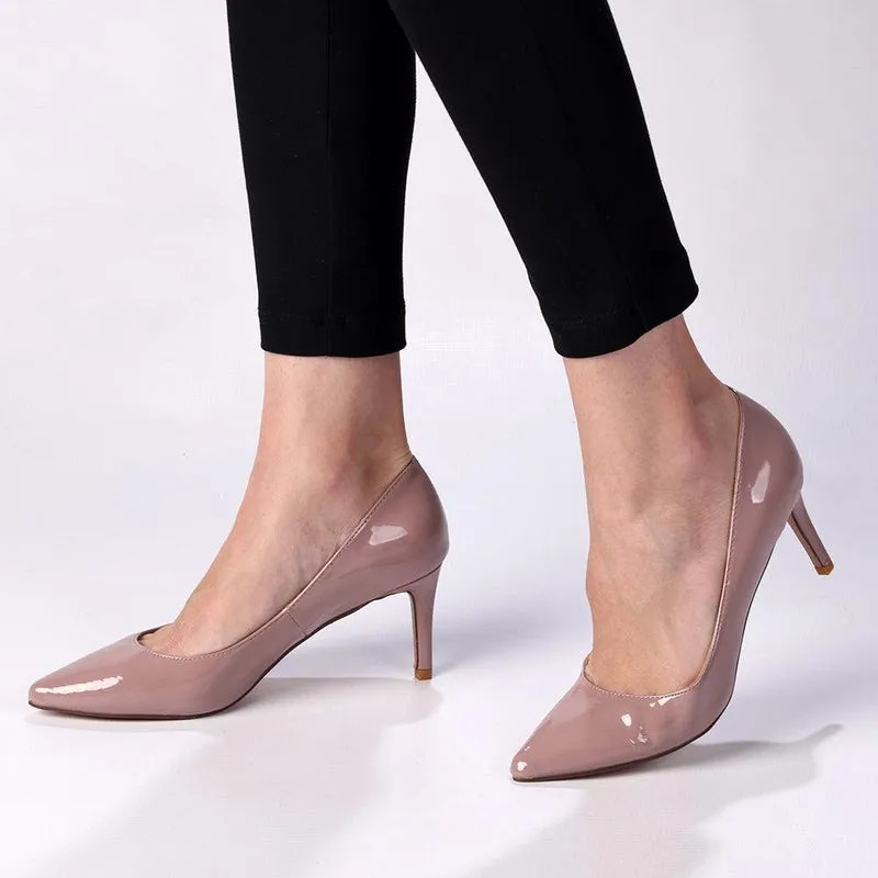 Madison Lucy Penny Court Heels - Misty Rose