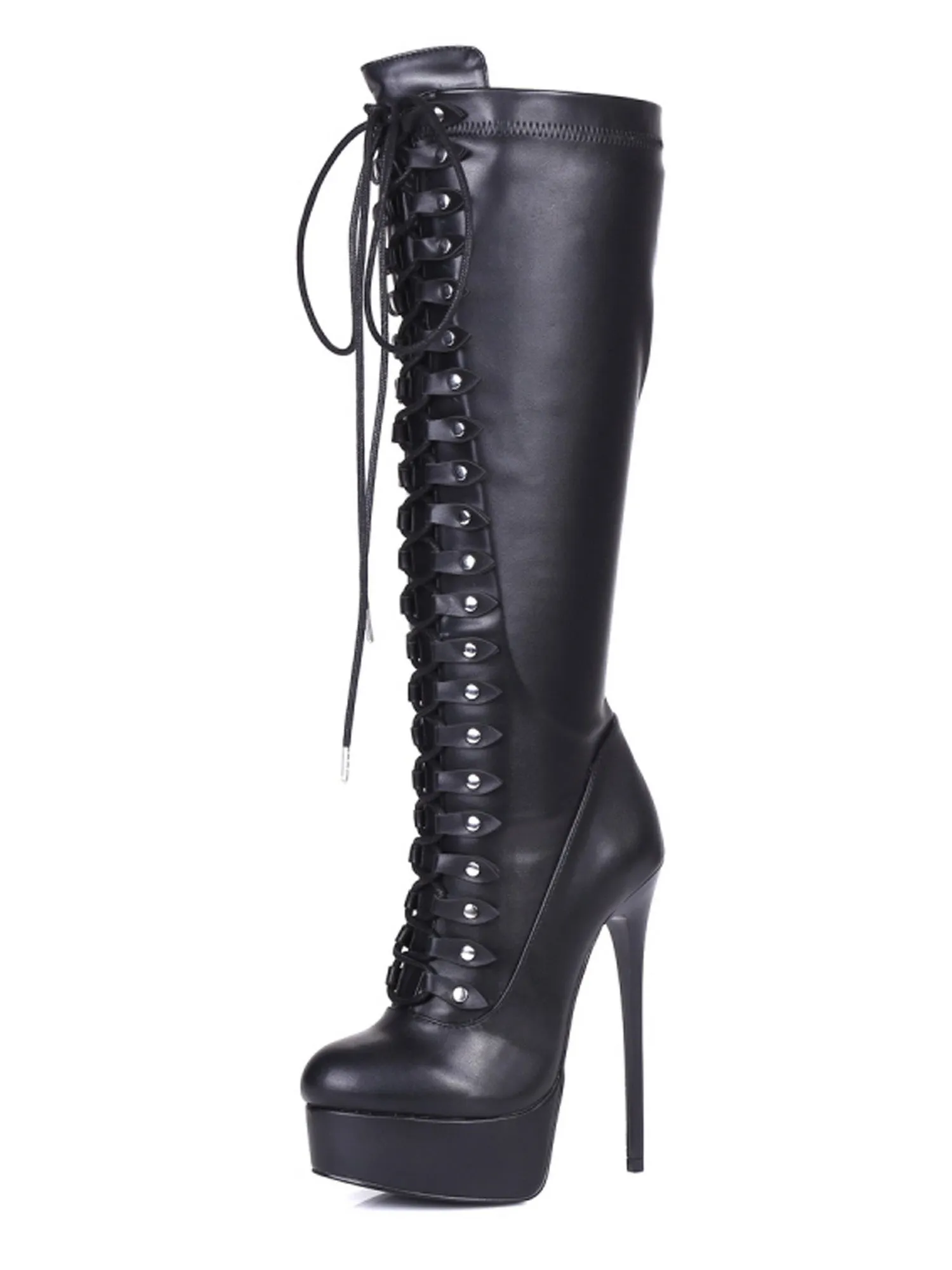 Mahaute Matte Knee Boots