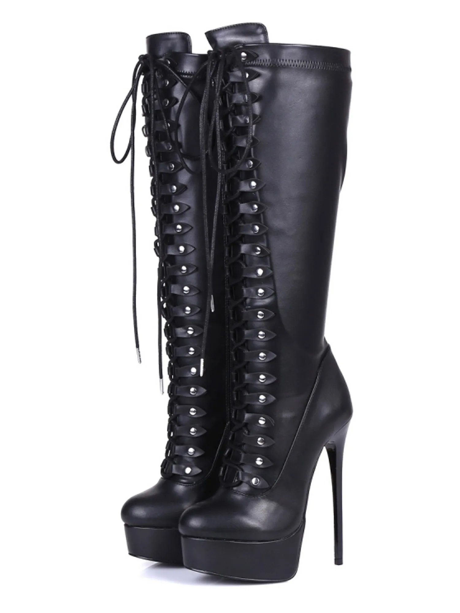 Mahaute Matte Knee Boots