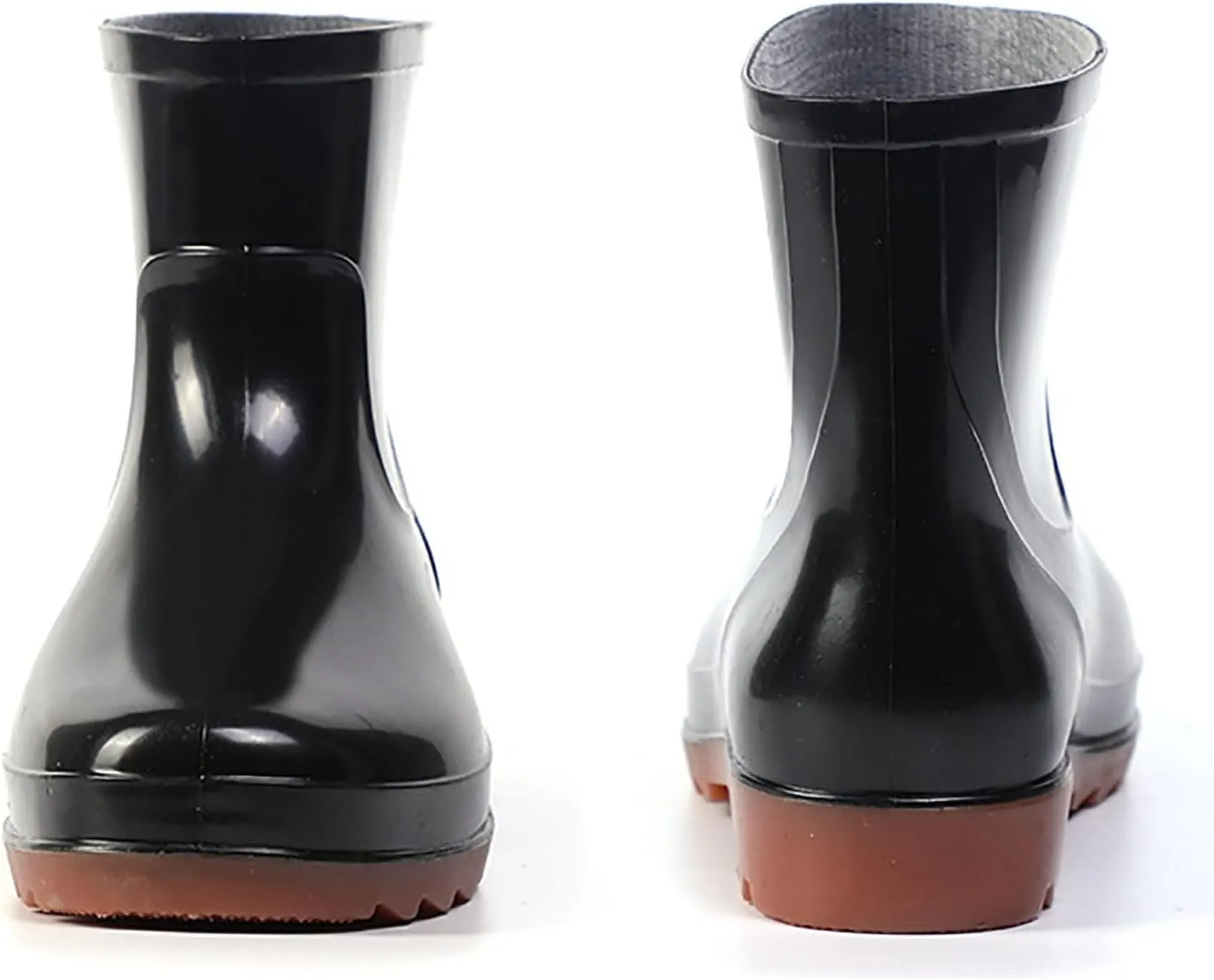 Man Short Rubber Rainboots Rubber Boots For Garden Man Rain Footwear Rain Shoes Winter Hoodies Men, 7.5