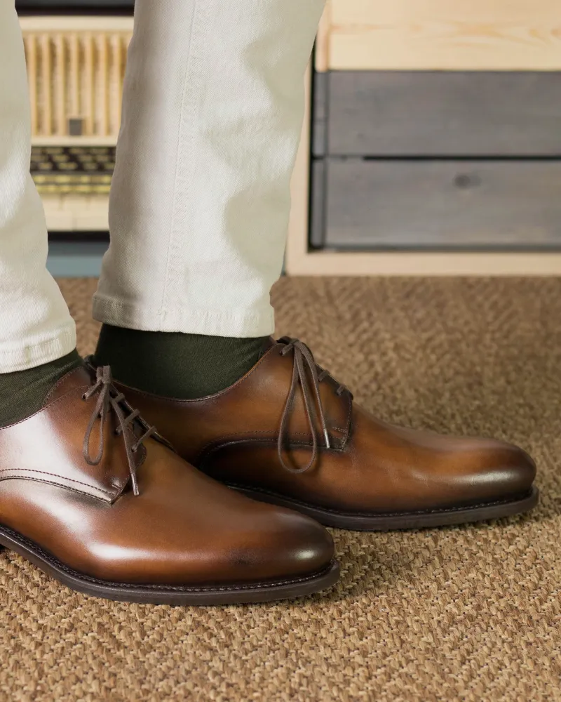 Marco Derby in Brown Calf Nordic Line
