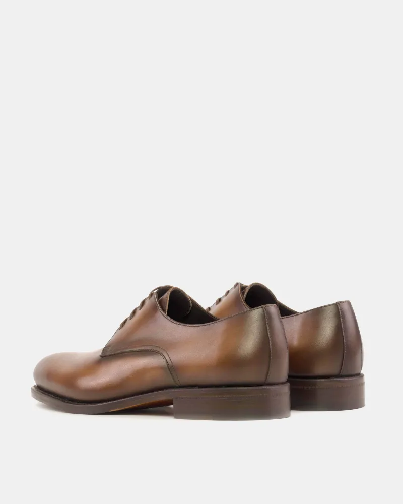 Summer Breath Marco Derby in Brown Calf