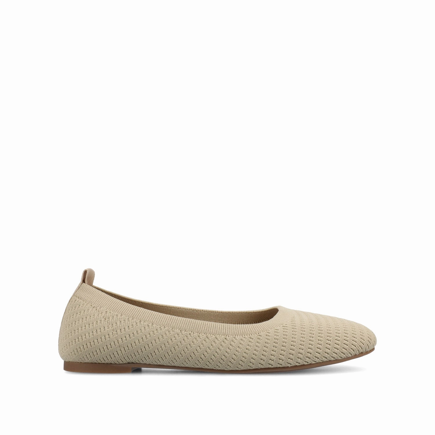 MARYANN KNIT FABRIC BALLET FLATS IN WIDE STATEMENT All Day Comfort Engineering Natural Foot Shape