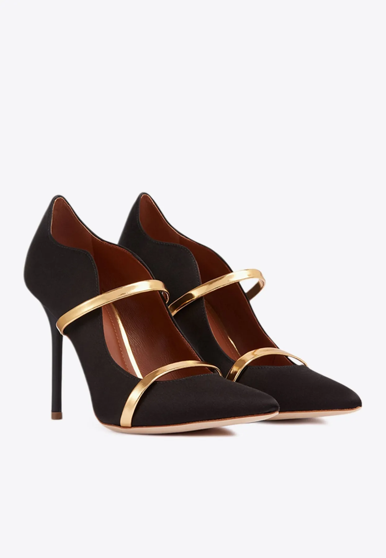 Maureen 100 Satin Stiletto Pumps