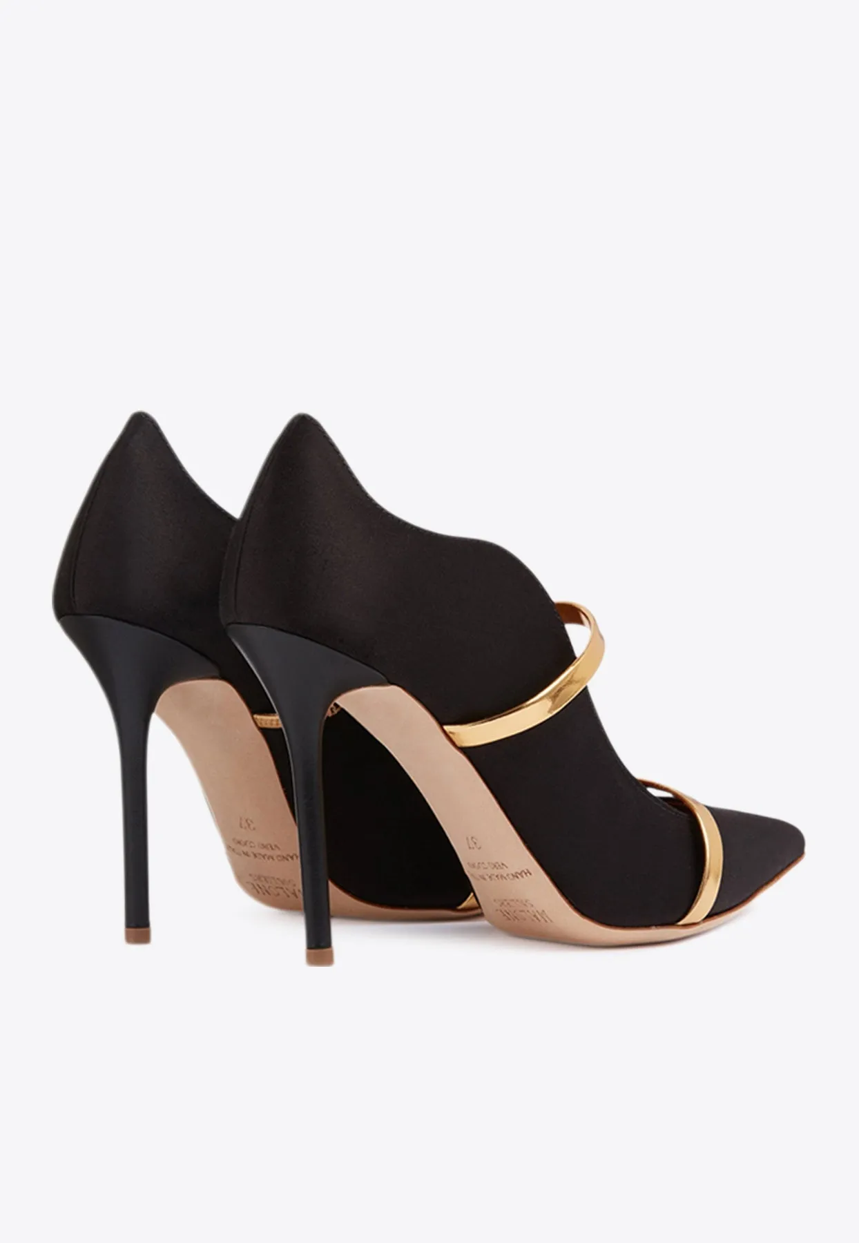 Maureen 100 Satin Stiletto Pumps