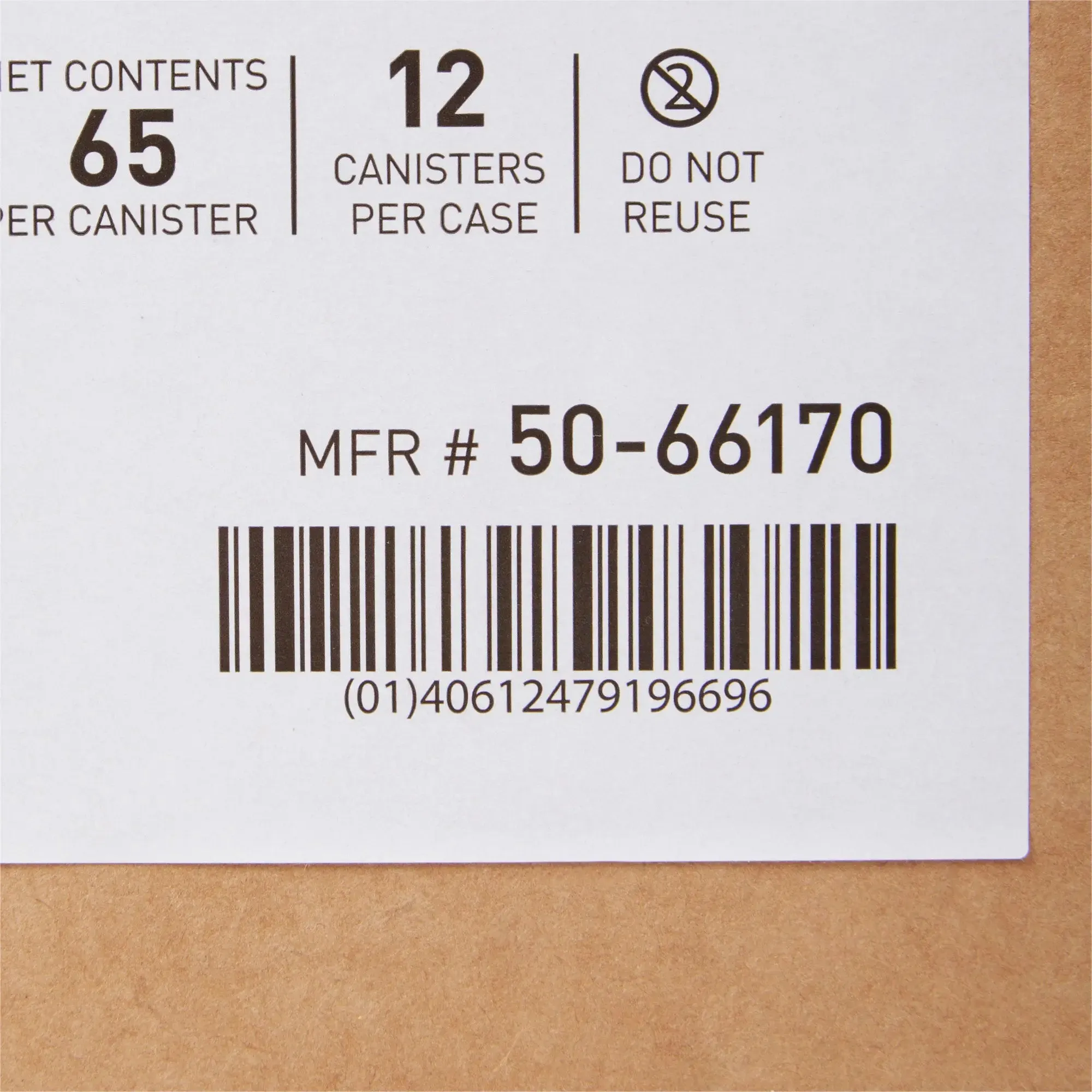 McKesson Surface Disinfectant Wipes, Small Canister