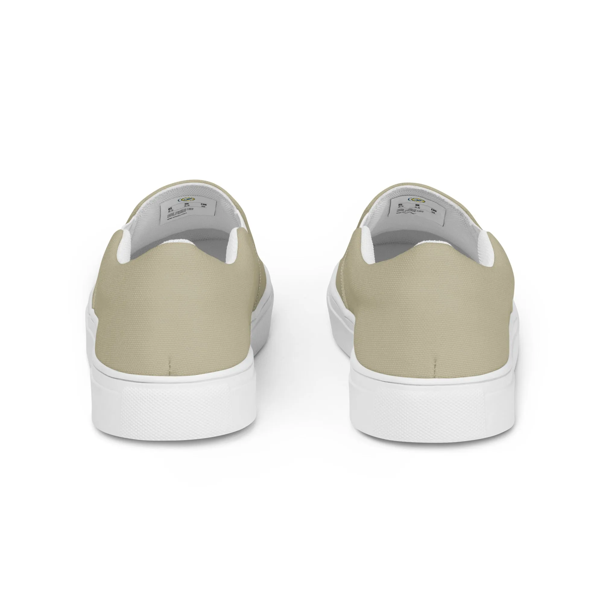 Men’s RT Caribbean Sand slip-on canvas shoes, Cruising Shoes, Boat Shoes