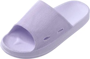 Mens Shower Shoes Womens Slides Mens Slippers Shower Shoes Women Quick Drying Open Toe Lightweight Slippers
