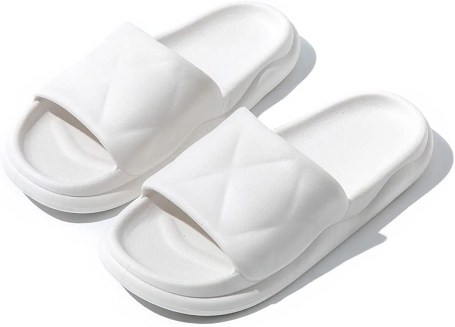Mens Slides Shower Shoes Women Slides for Men Womens Lightweight House Indoor Outdoor Slippers