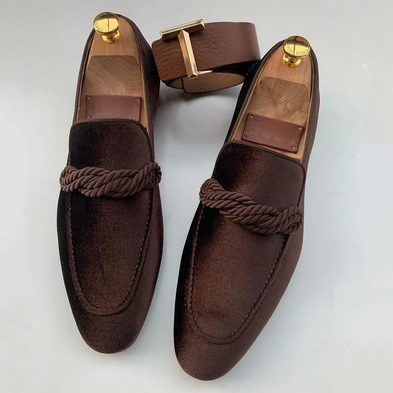 Men's Suede Vintage Slip-on Classics Loafers