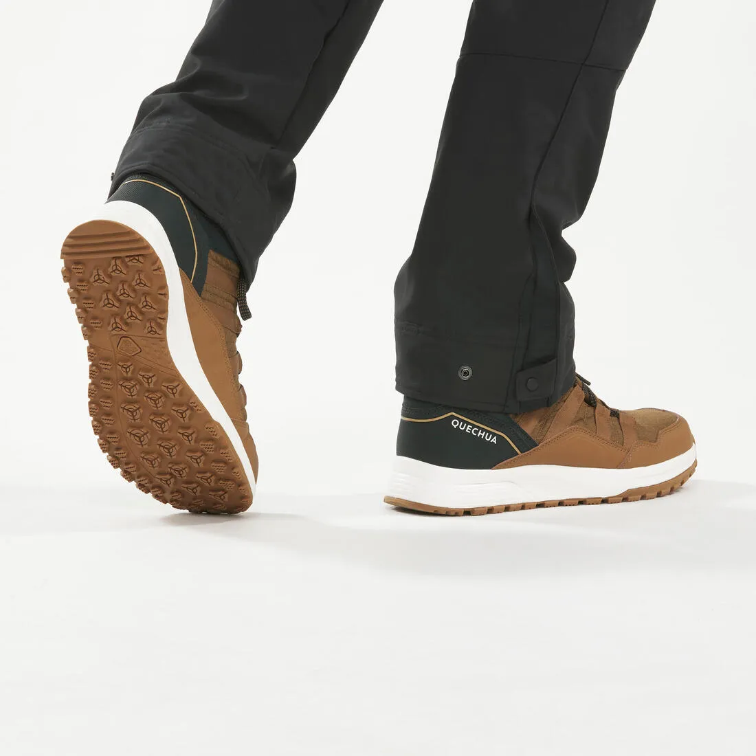 Men’s Warm and Waterproof Hiking Boots - SH100 X-WARM