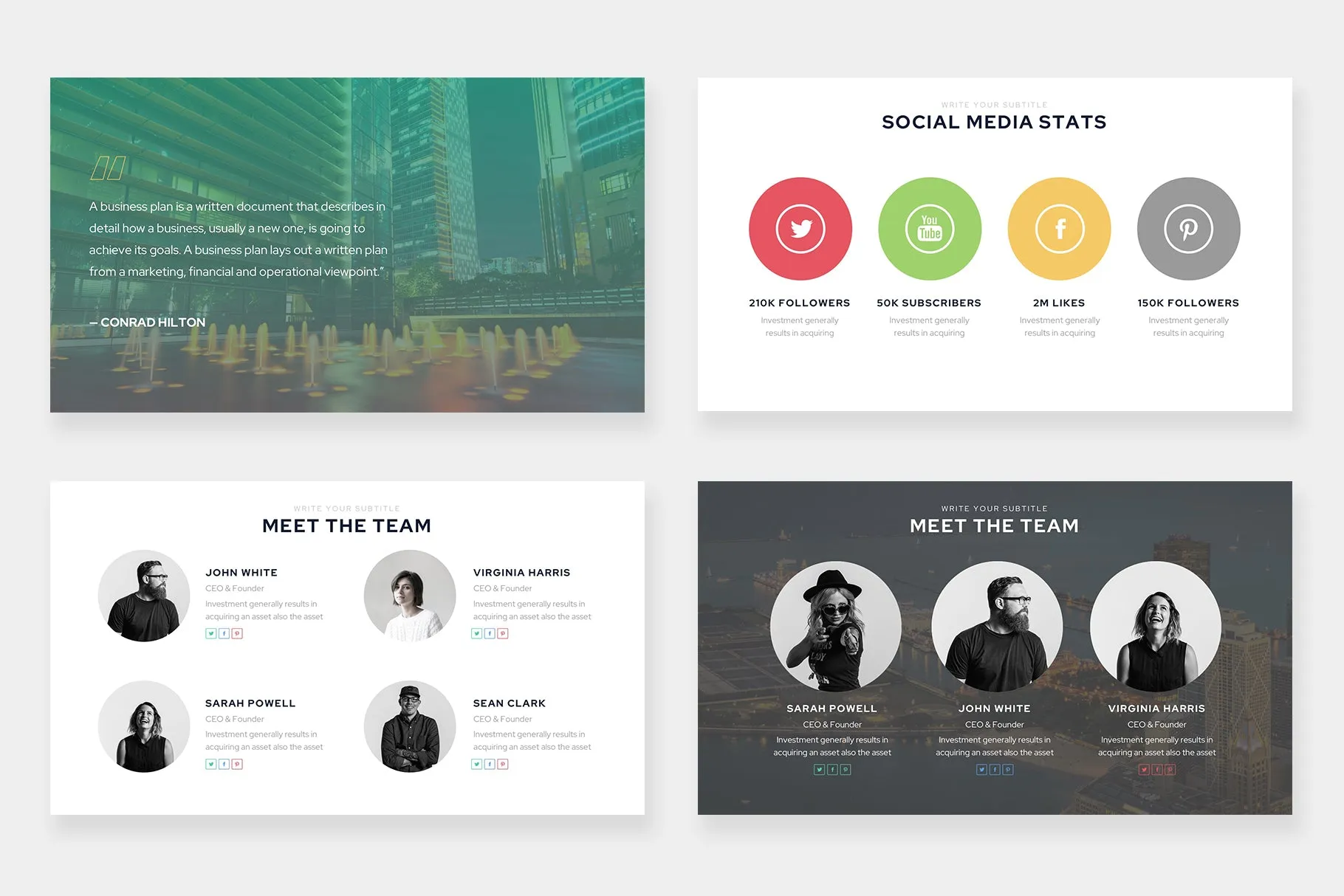 Merlin Google Slides Template